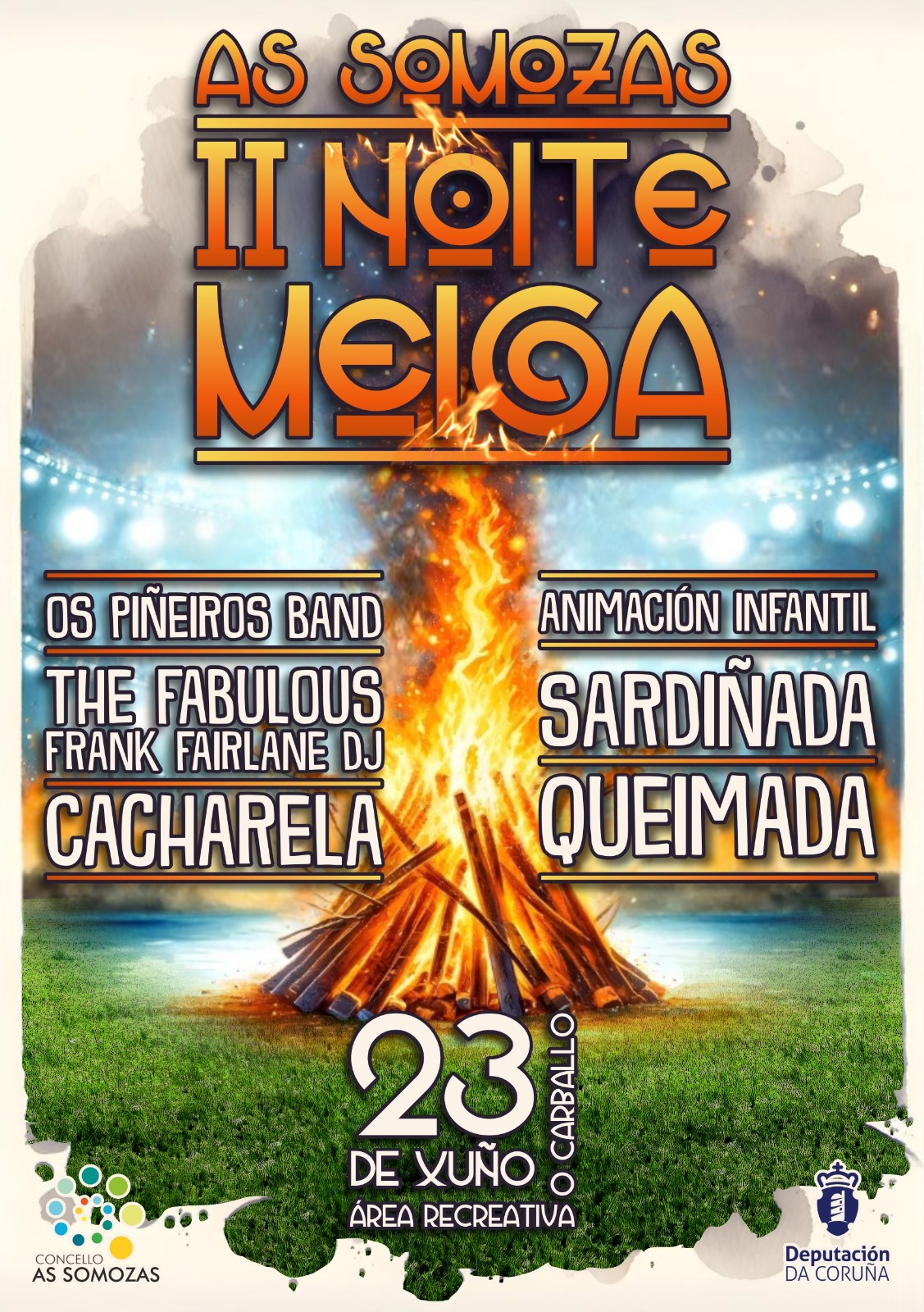 CARTEL NOITE MEIGA AS SOMOZAS 2025