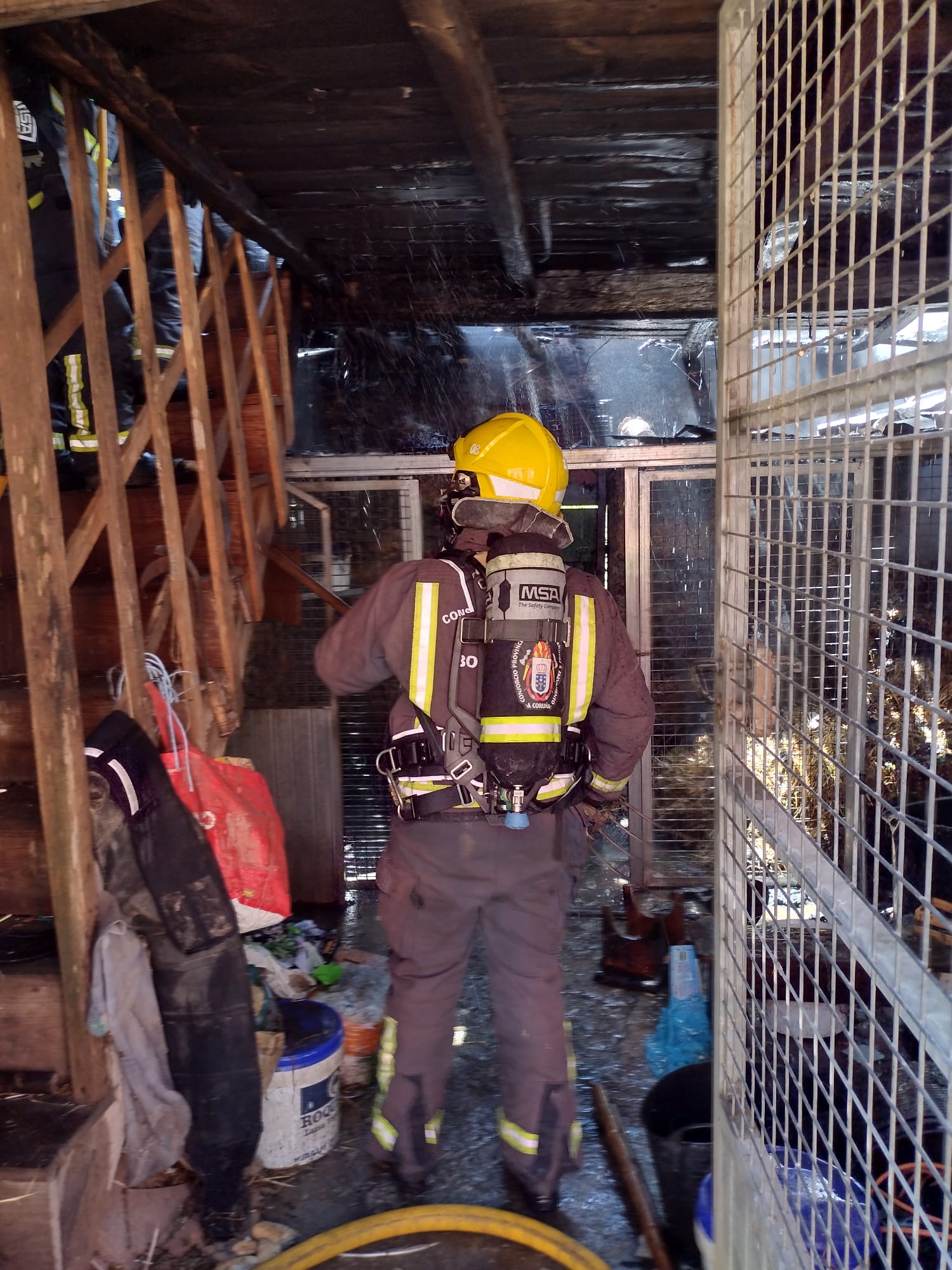 CCIA CORUNA – INCENDIO GALPÓN A POBRA 2