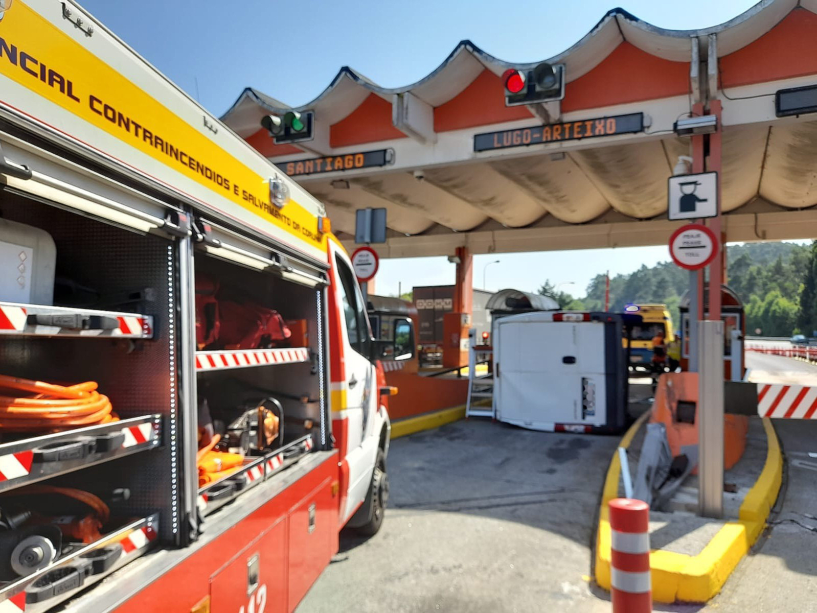 Envorco furgoneta AP-9 Bergondo