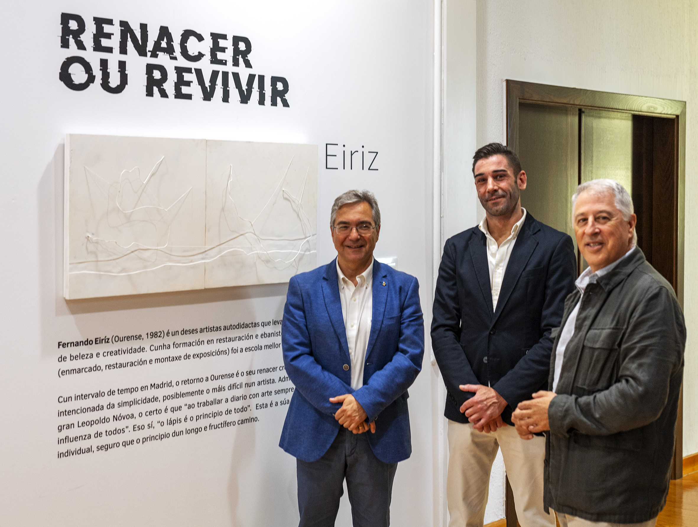 Foto exposición Fernando Eiriz no Pazo Provincial_1