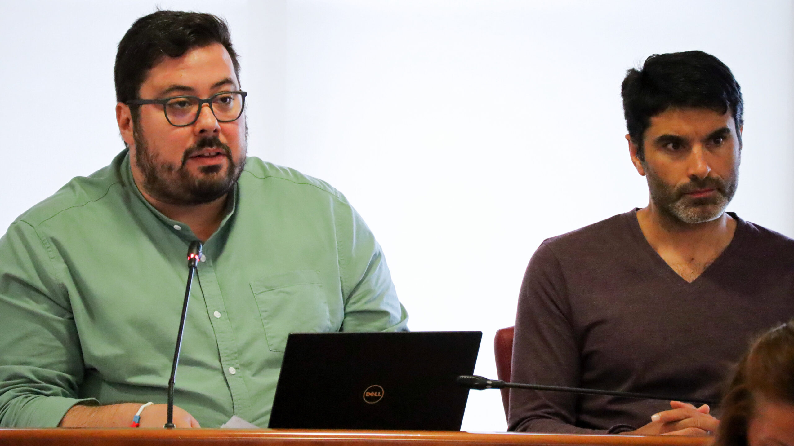 Foto_Xabier P Igrexas e Filipe Abalde no Pleno de Vigo