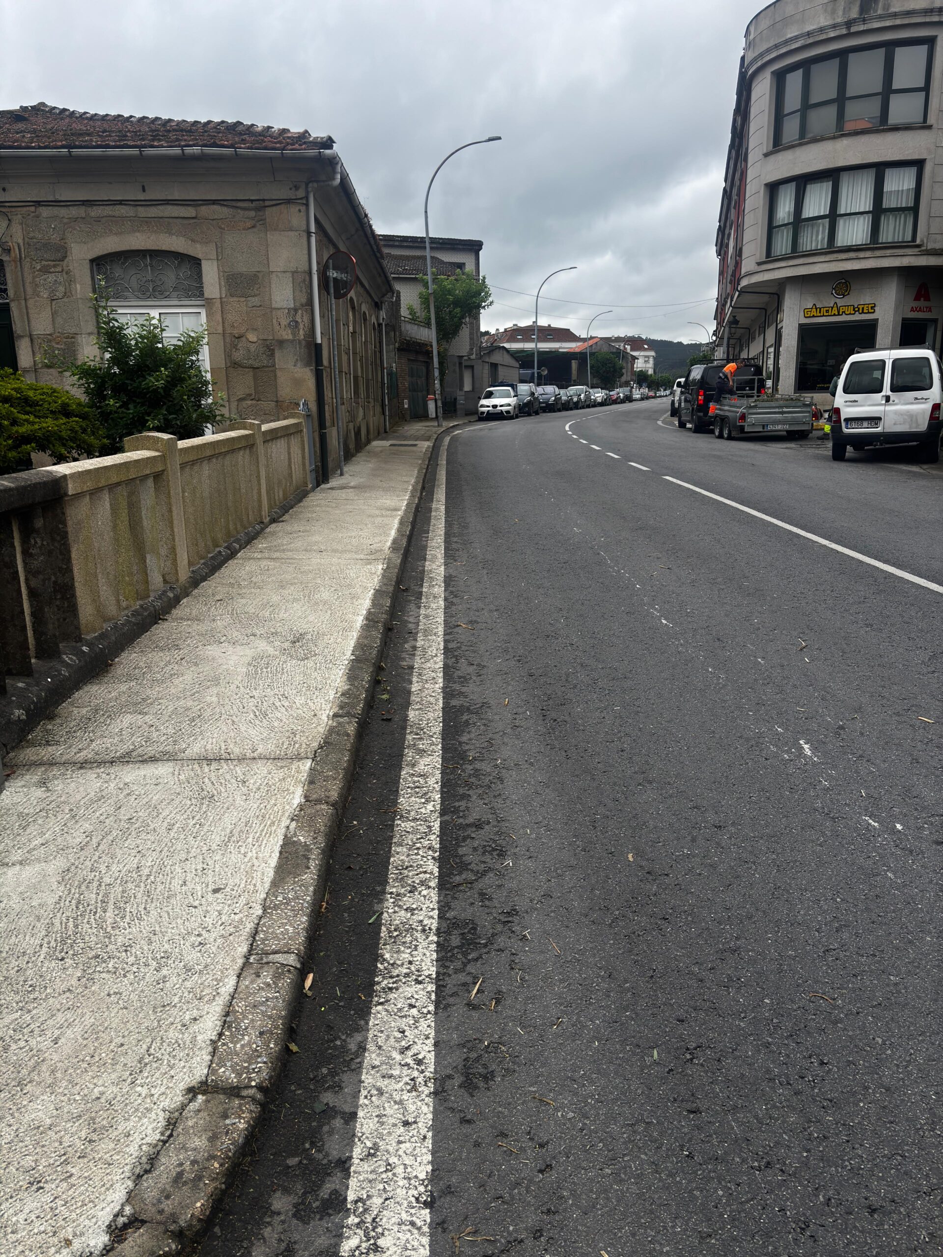 Limpeza beirarrúas