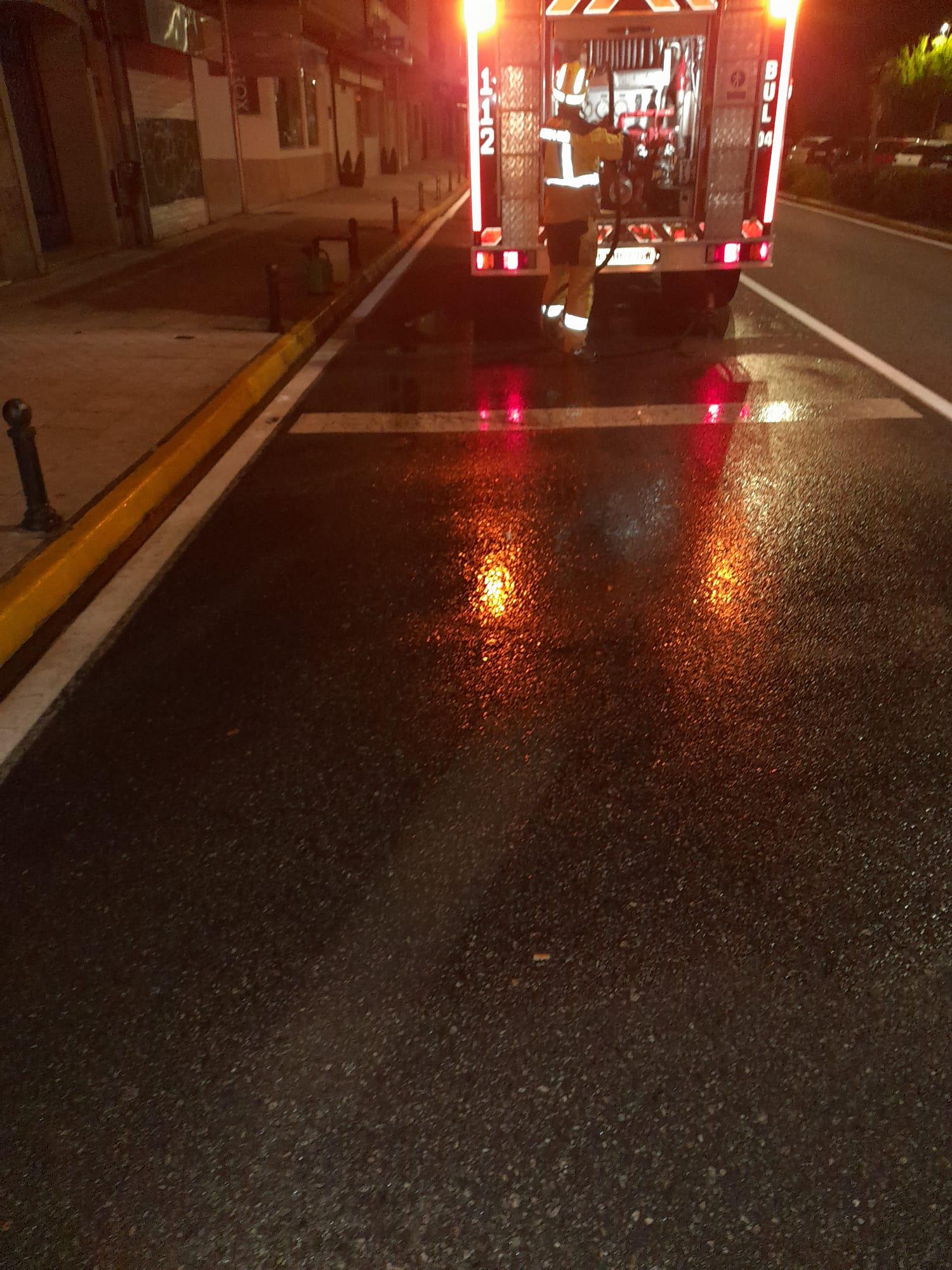 Mancha aceite Pobra do Caramiñal