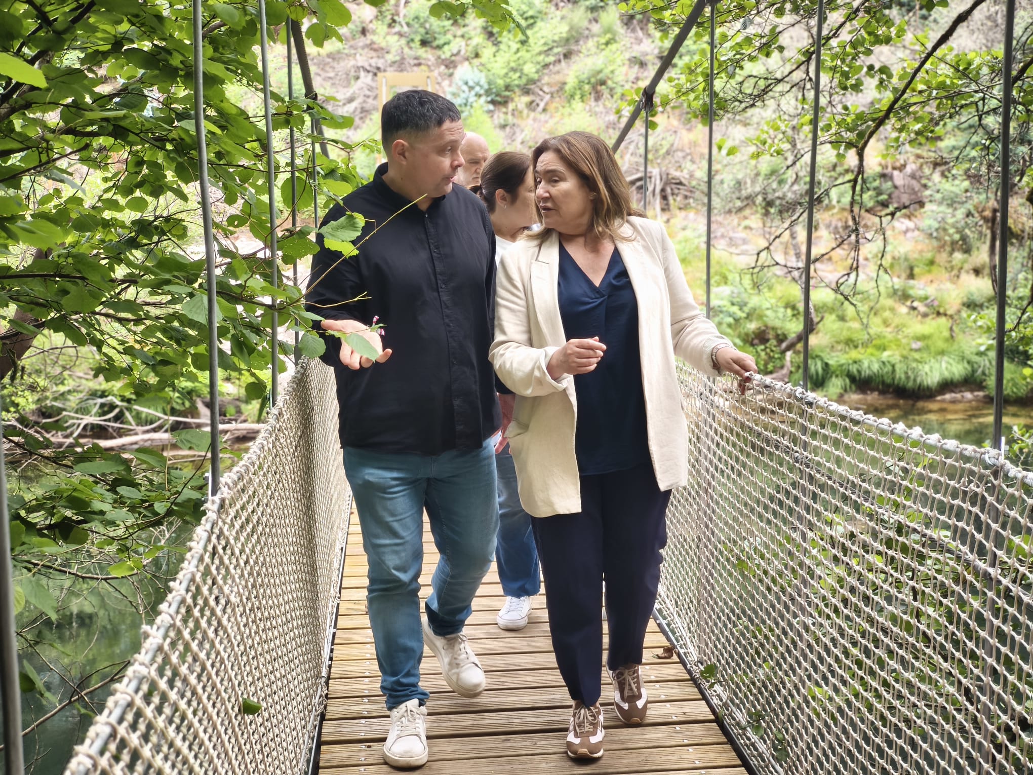 Manu Lourenzo e Ana Ortiz