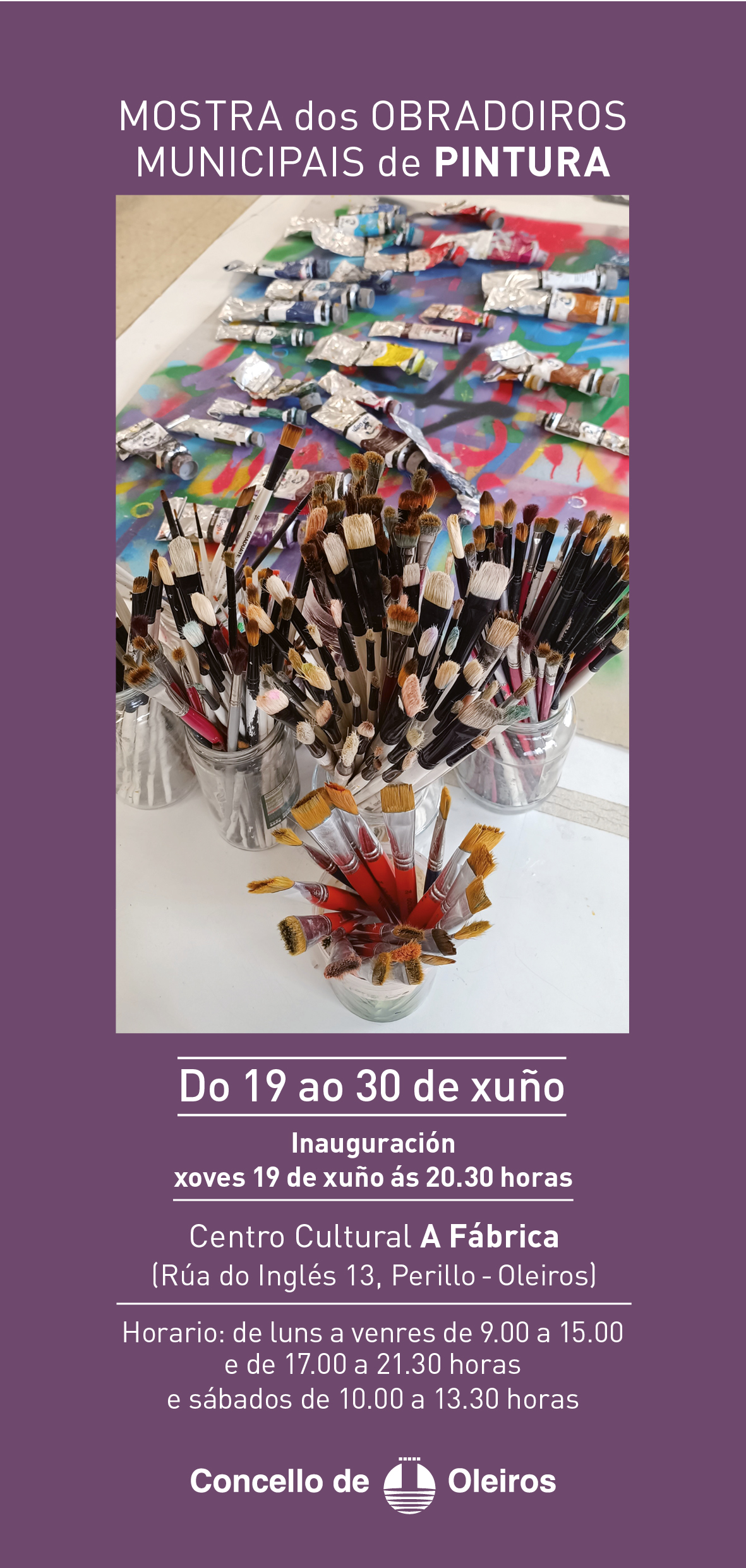 Mostra obradoiros pintura municip