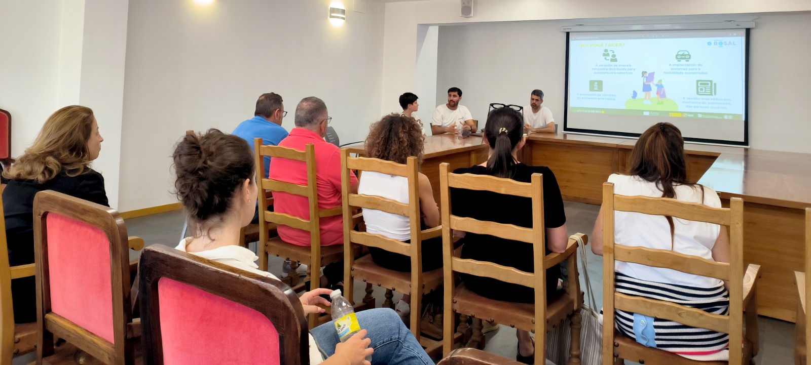 O Rosal impulsa comunidades enerxeìticas co apoio do tecido empresarial