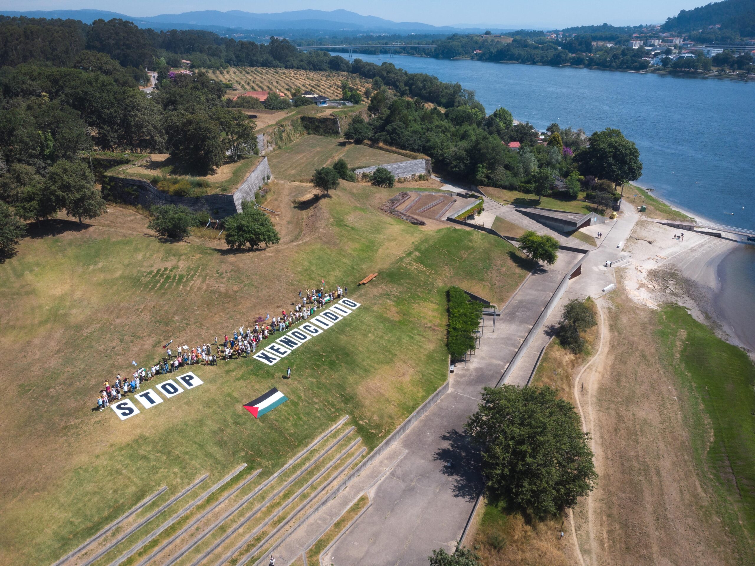 Tomiño alzou a voz por Palestina 03