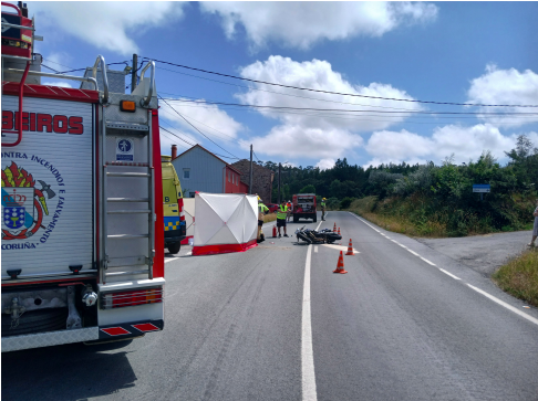 accidente santa comba