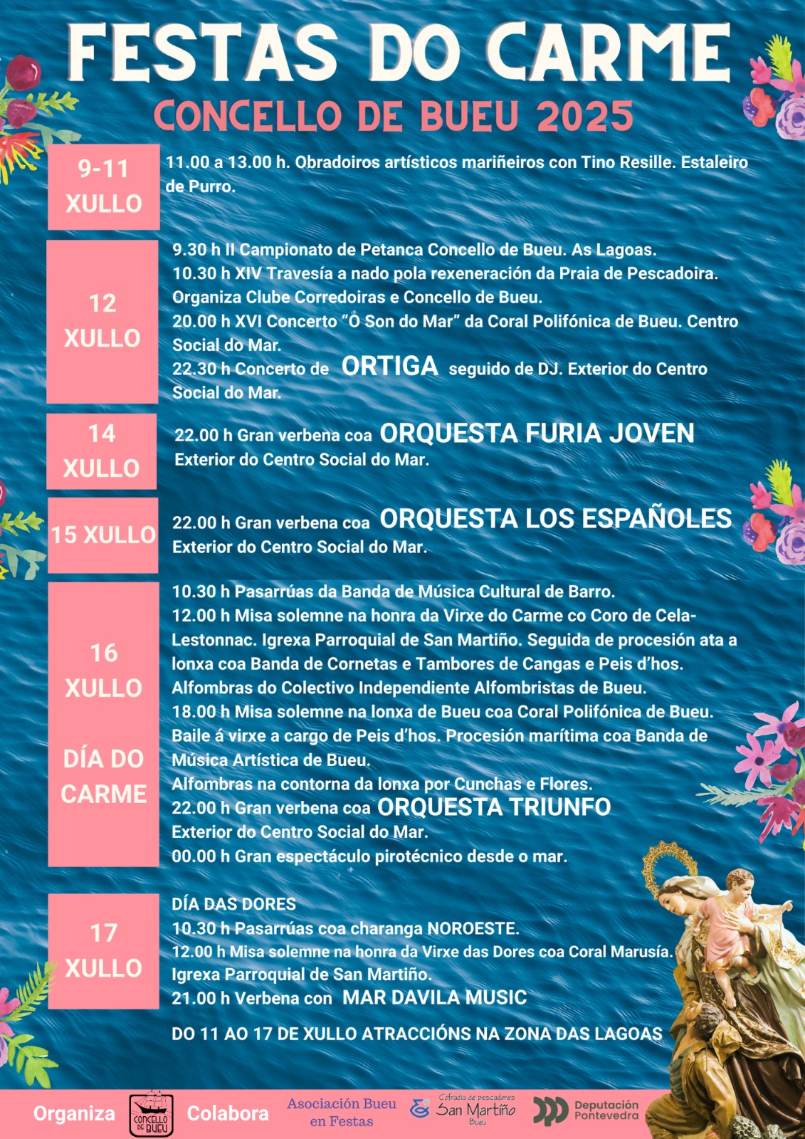 cartel festa carme 2025