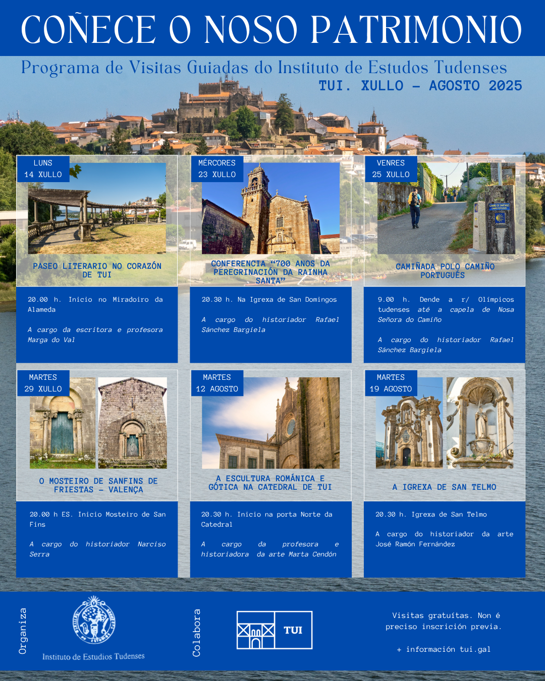 10072025 Cartel Coñece o noso patrmonio 2025