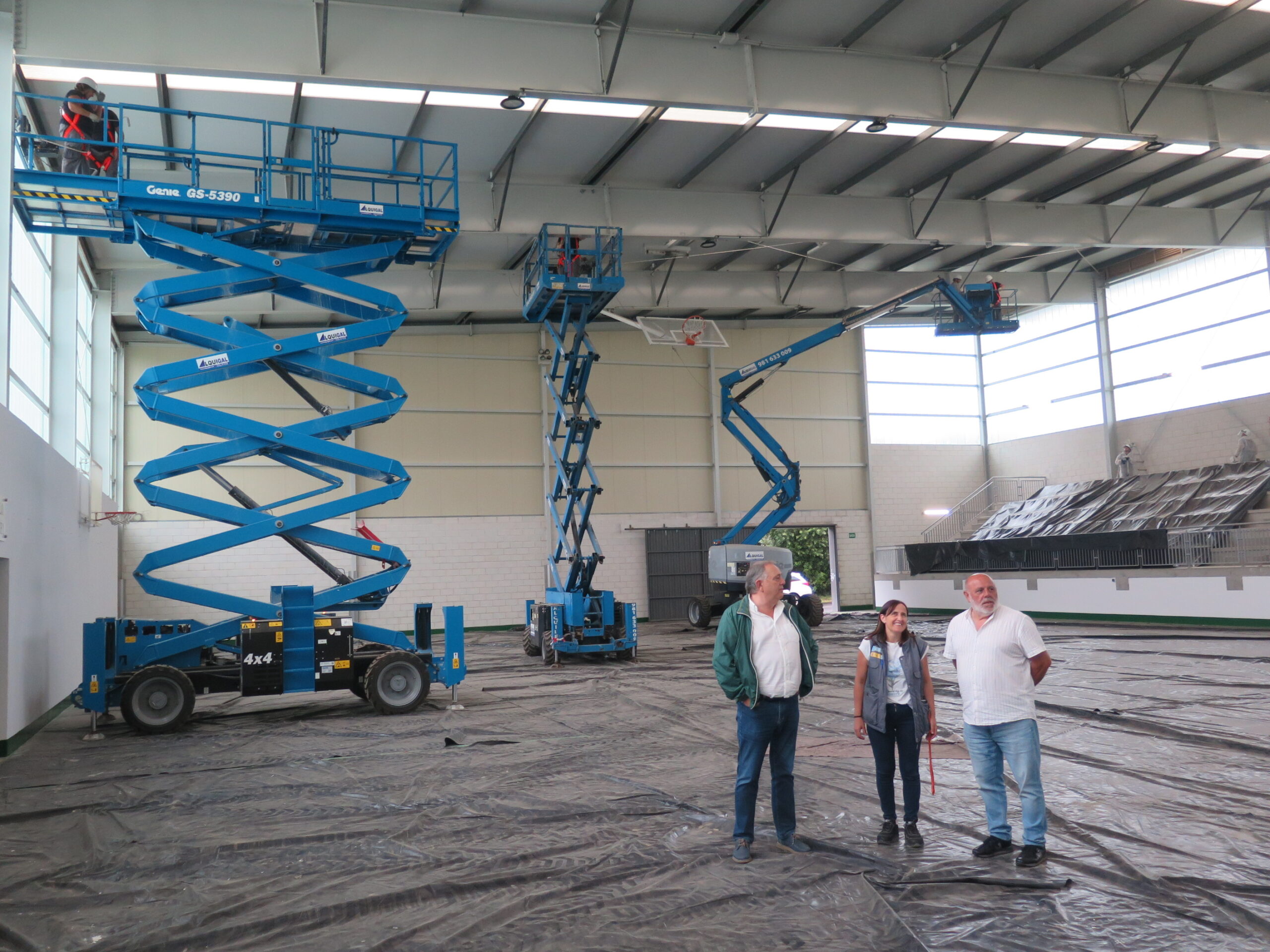 2025.07.17.- Obradoiro de emprego no pavillón do IES Agra de Leborís