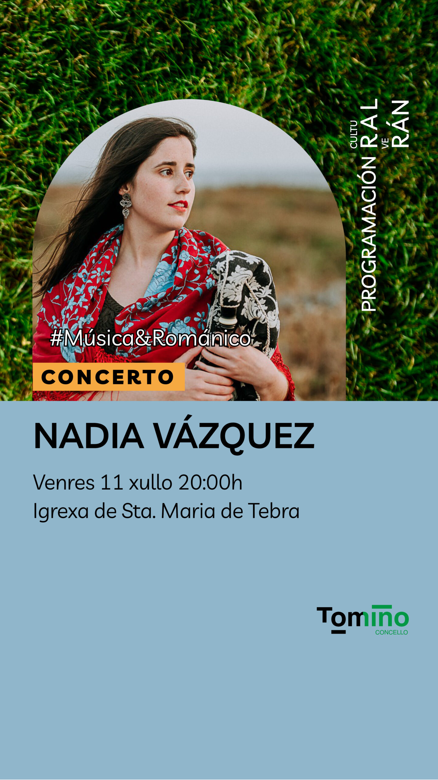 A gaita barroca soa en Tebra con Nadia Vázquez e o programa Música&Románico