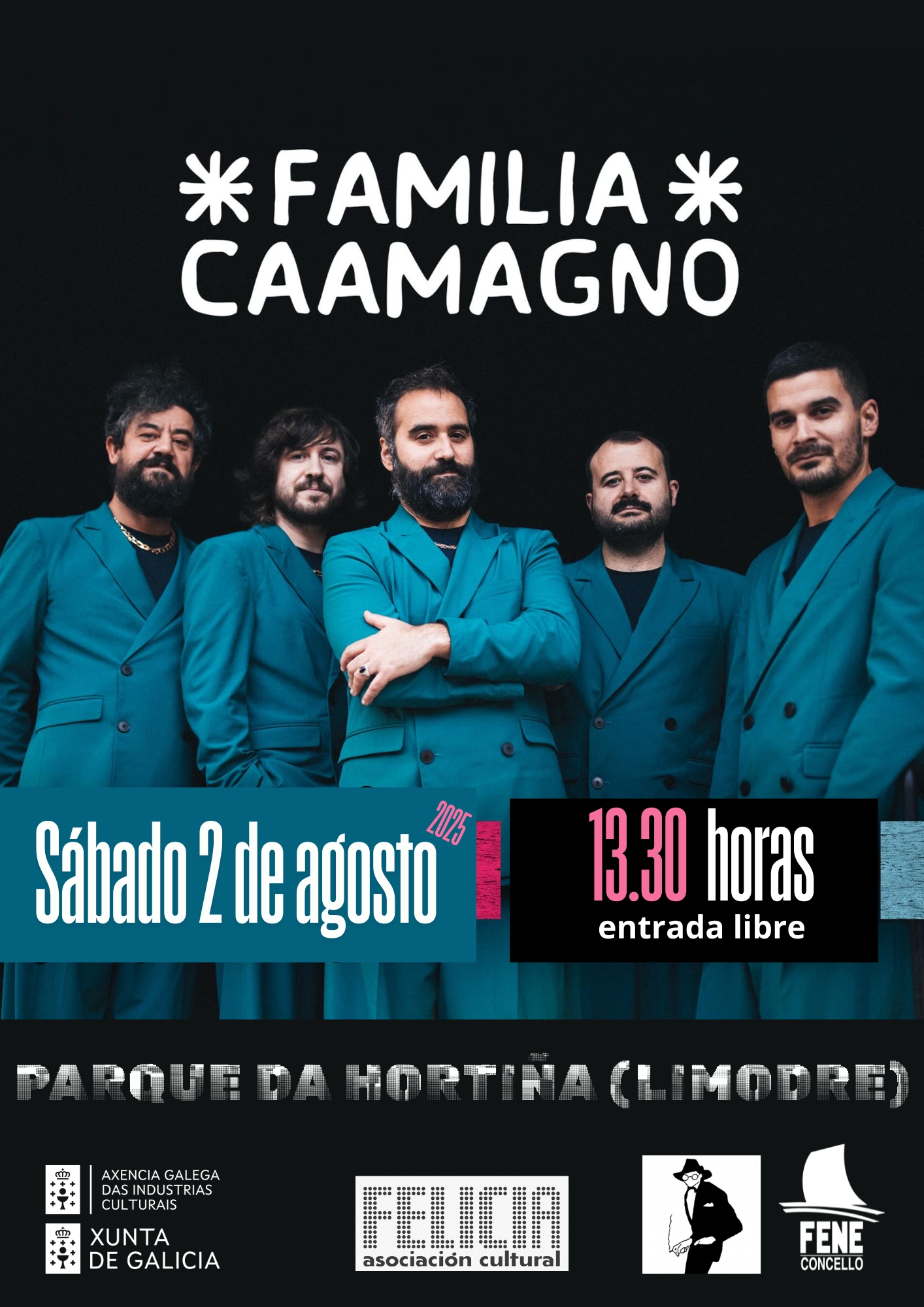 CARTAZ FAMILIA CAAMAGNO