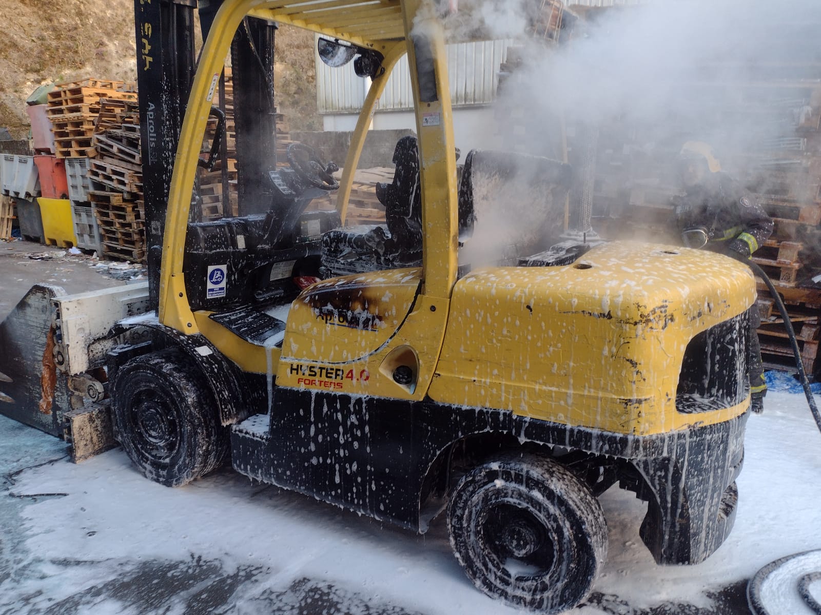 CCIA CORUNA – INCENDIO ELEVADOR BOIRO