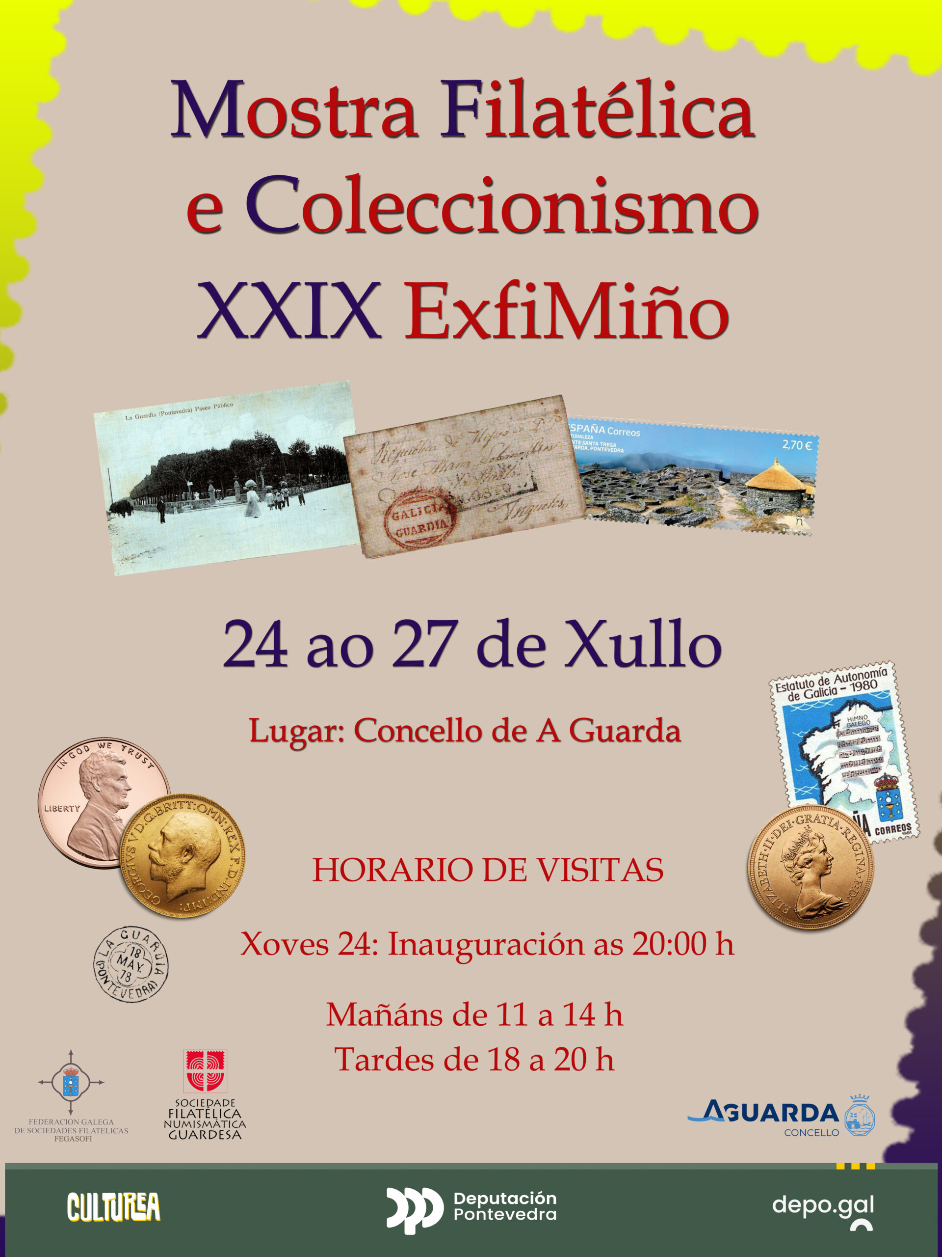 Cartel filatelia expo