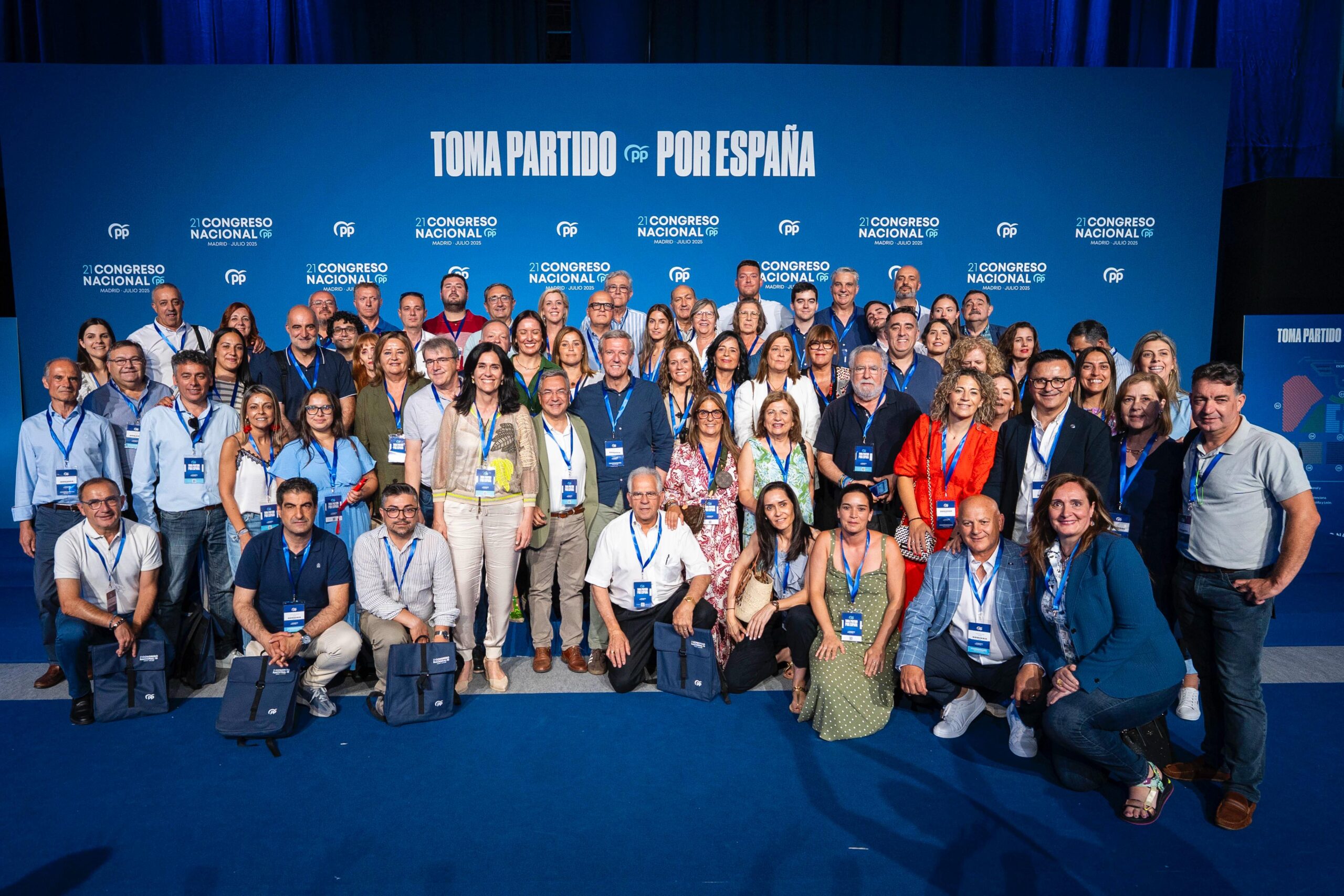 Delegación do PPdeOU no Congreso Nacional do PP