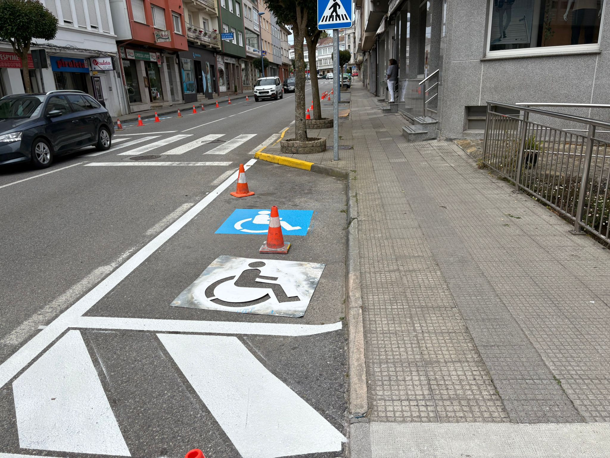 FOTO PONTECESO- Zona azul 2