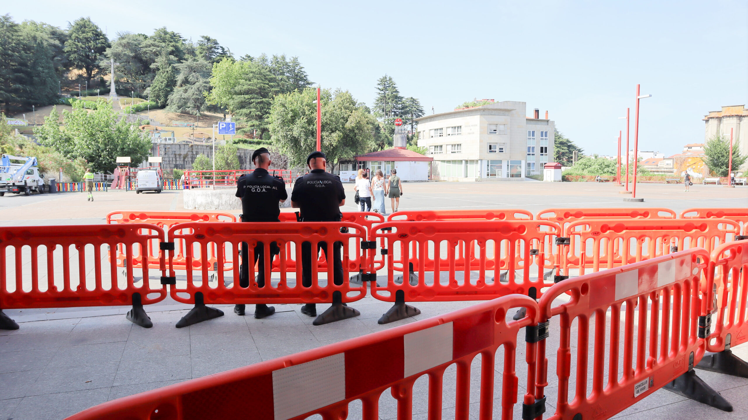 Foto_Control acceso Concello de Vigo