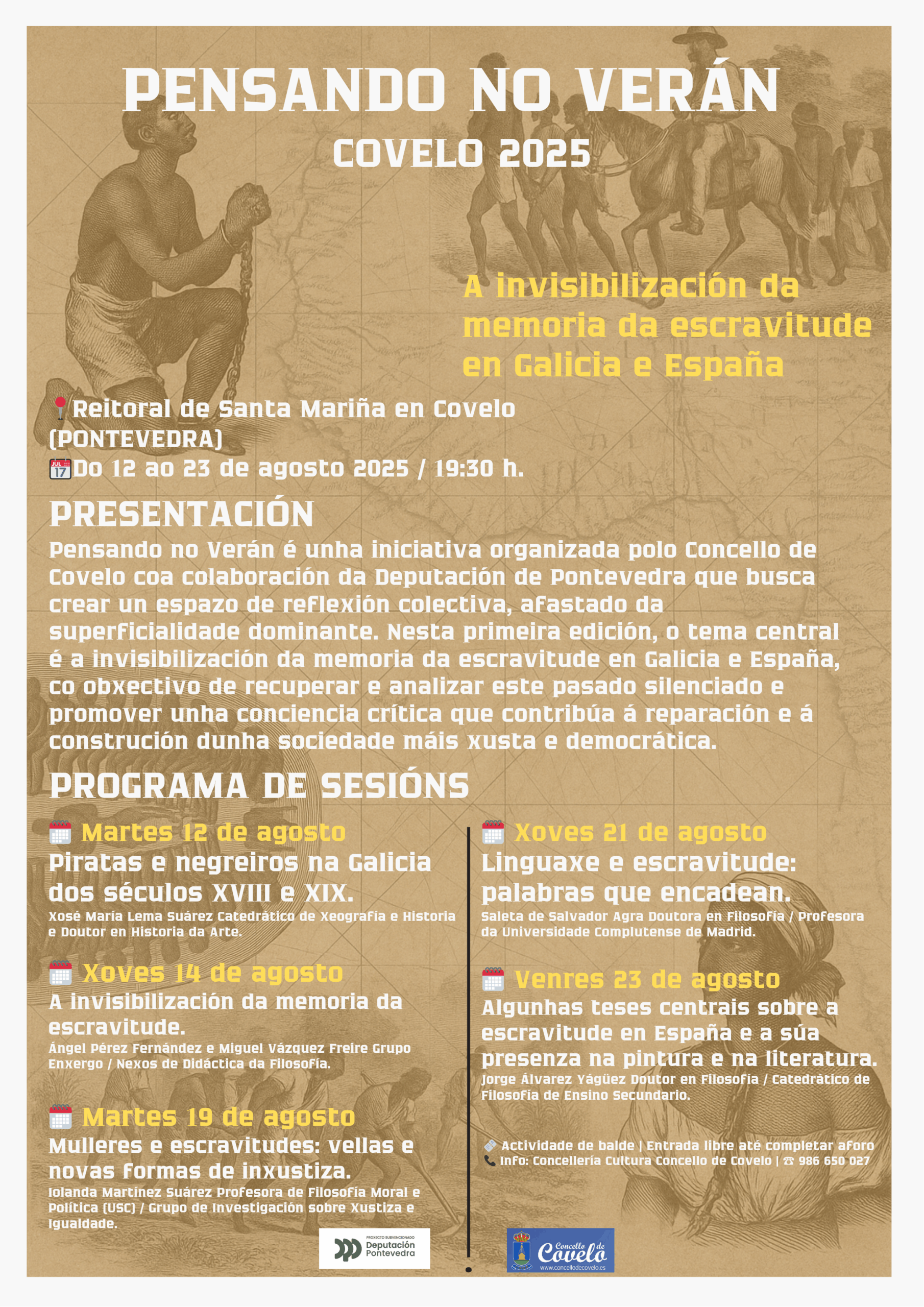 PENSANDO NO VERÁN COVELO 2025