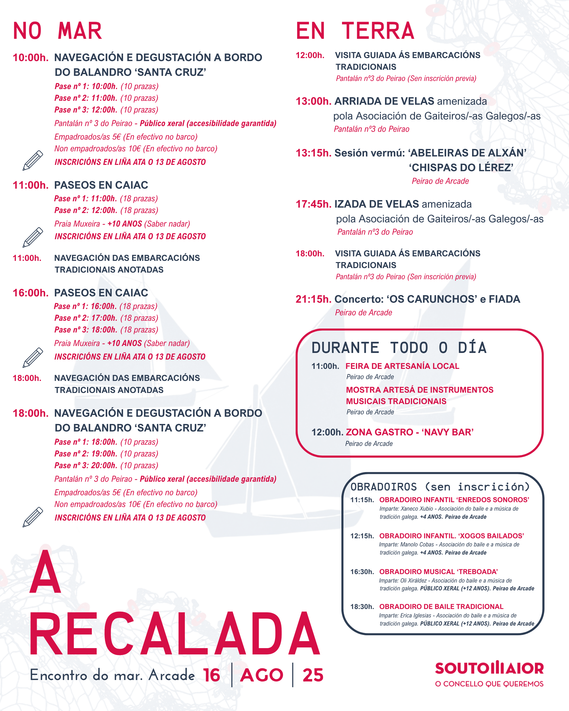 Programación A Recalada