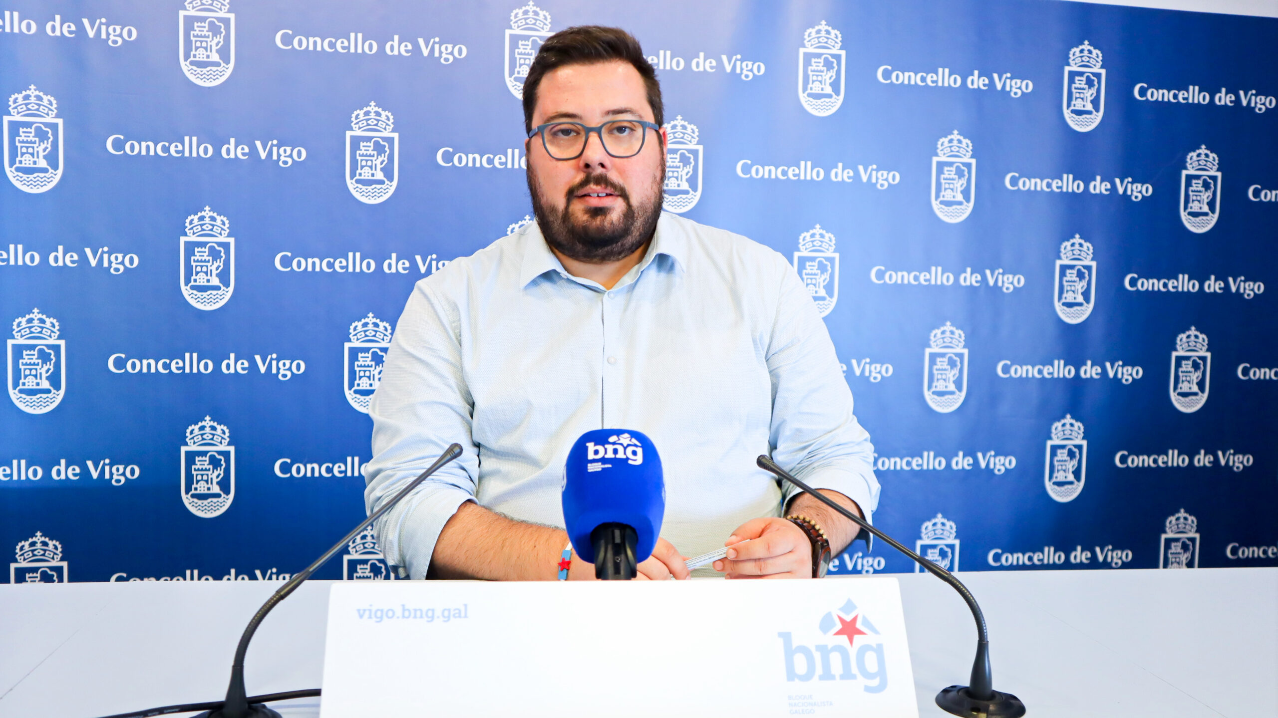 Xabier P. Igrexas, portavoz municipal BNG Vigo
