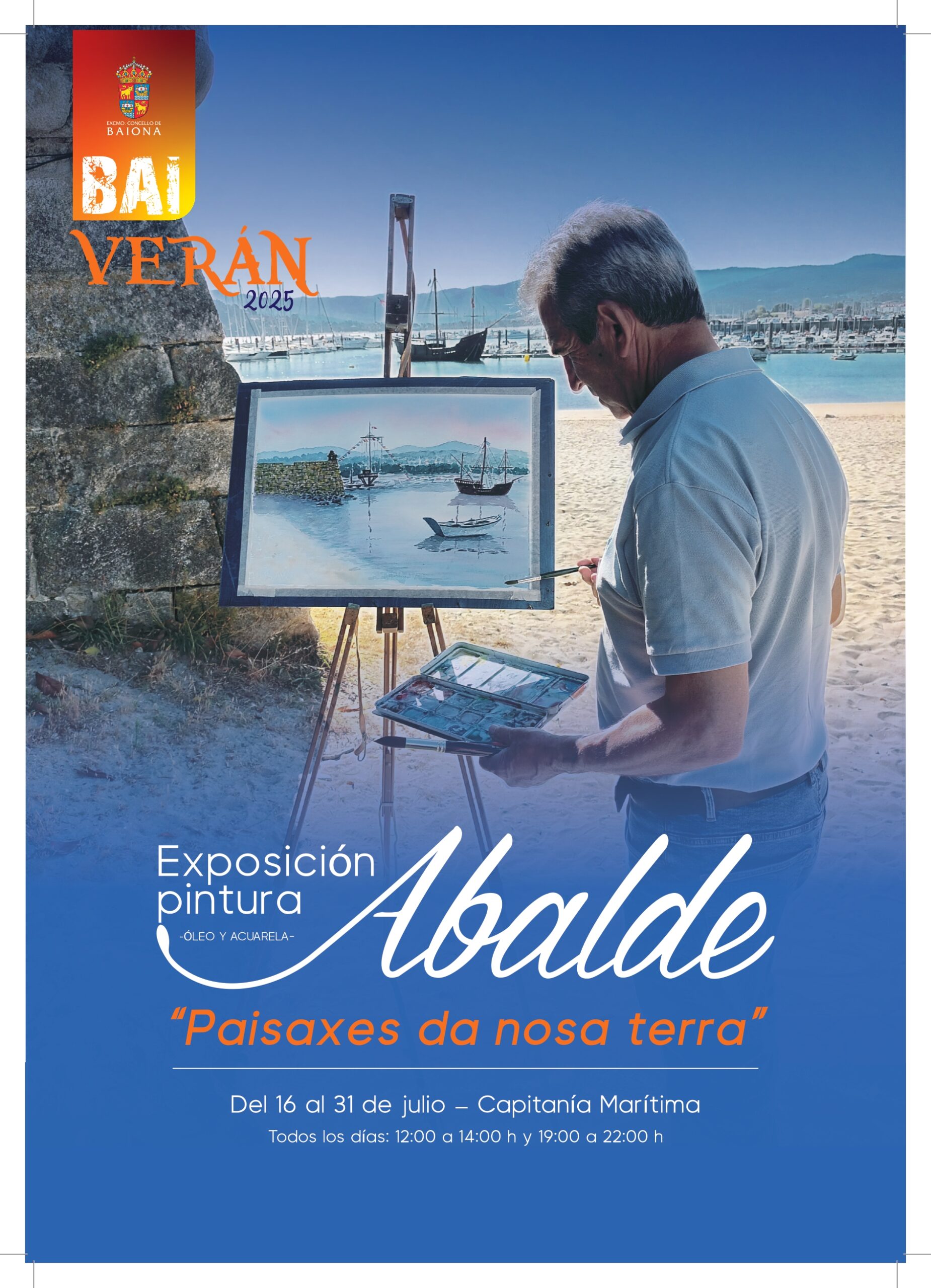 cartel Baiona Abalde
