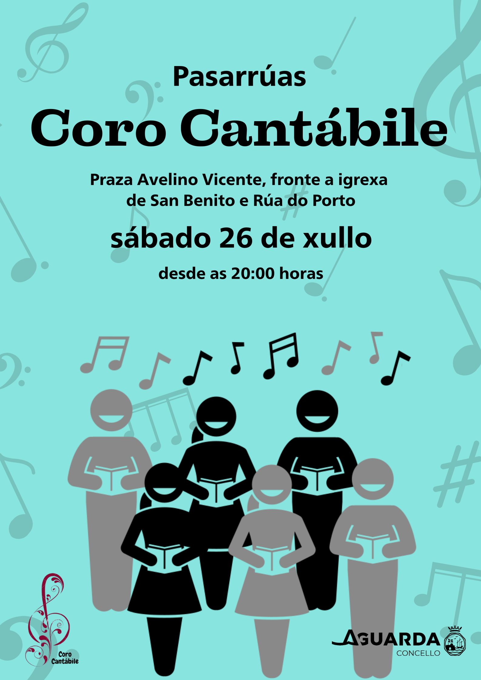 cartel pasarrúas cantábile A3