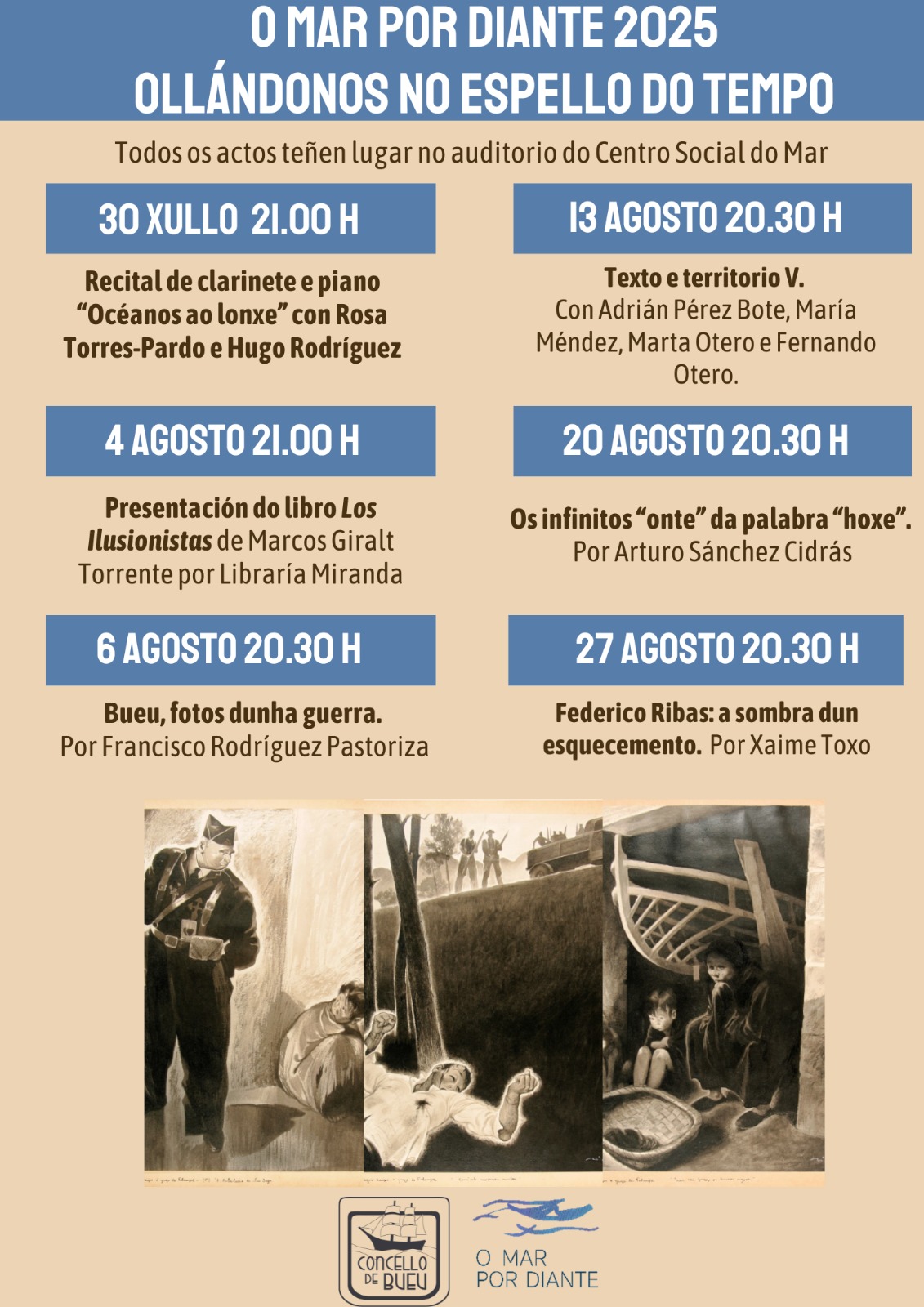programa o mar por diante