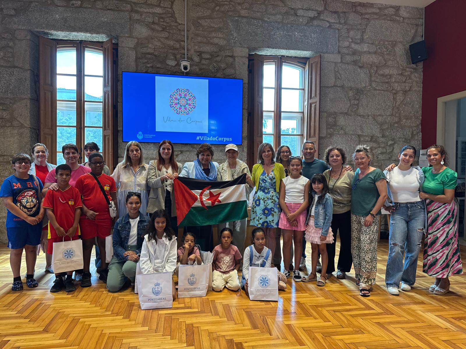 recepción saharauís