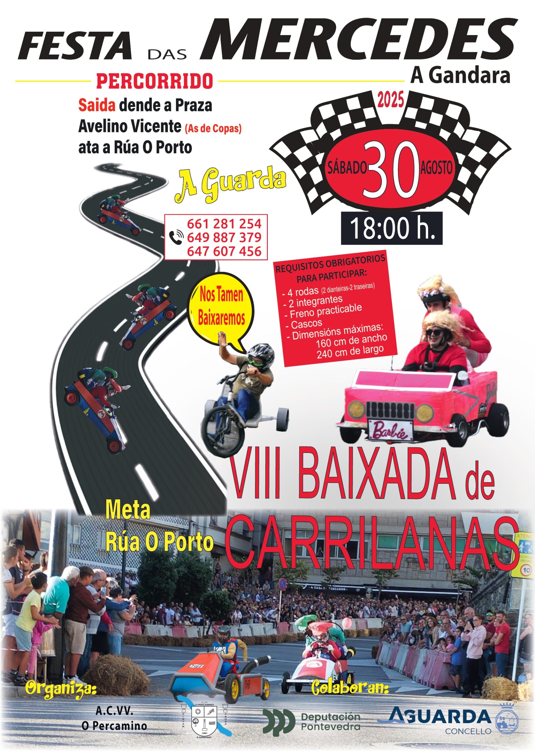 Cartel VII Baixada das carrilanas
