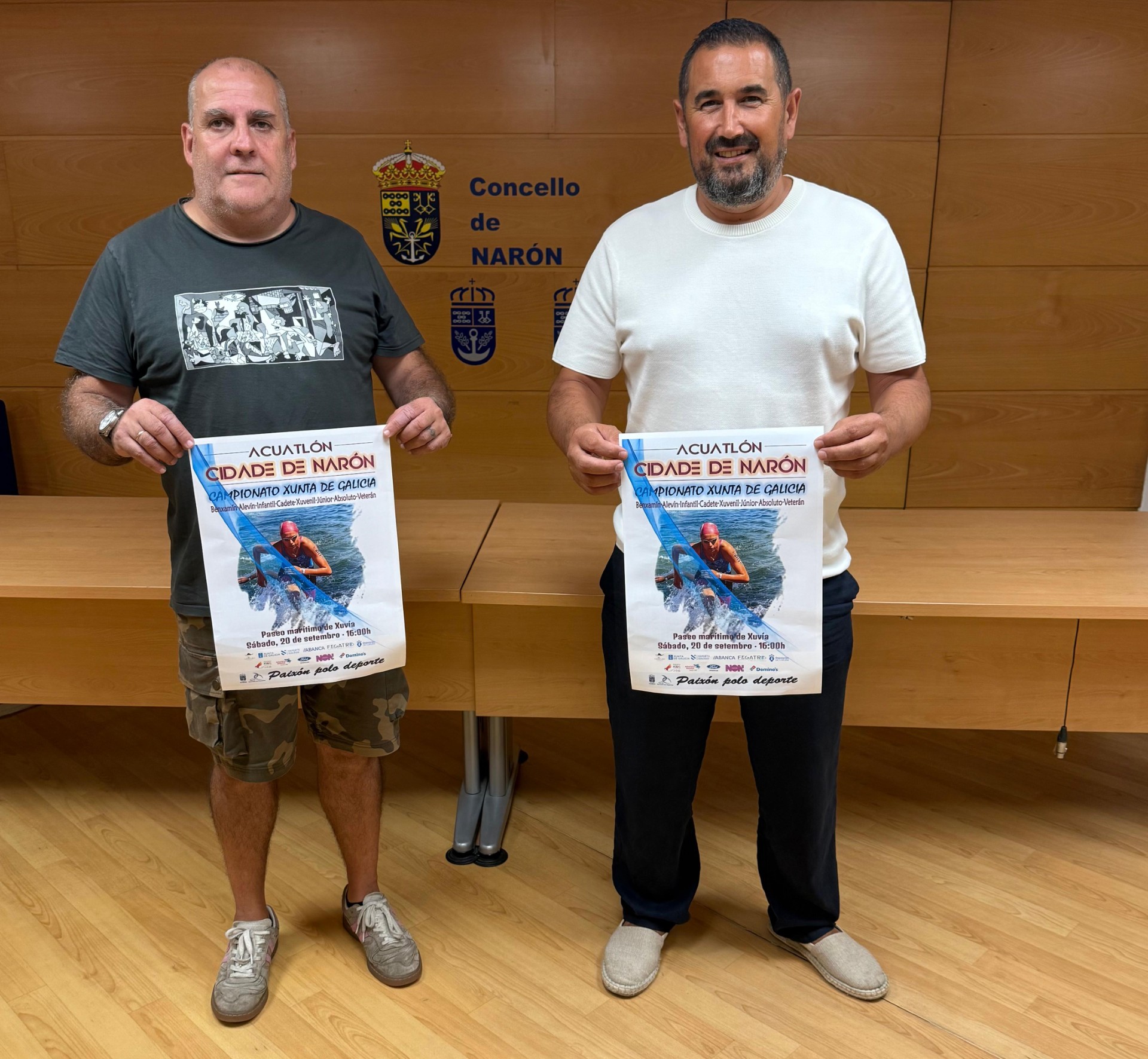 Presentación Acuatlón Cidade de Narón