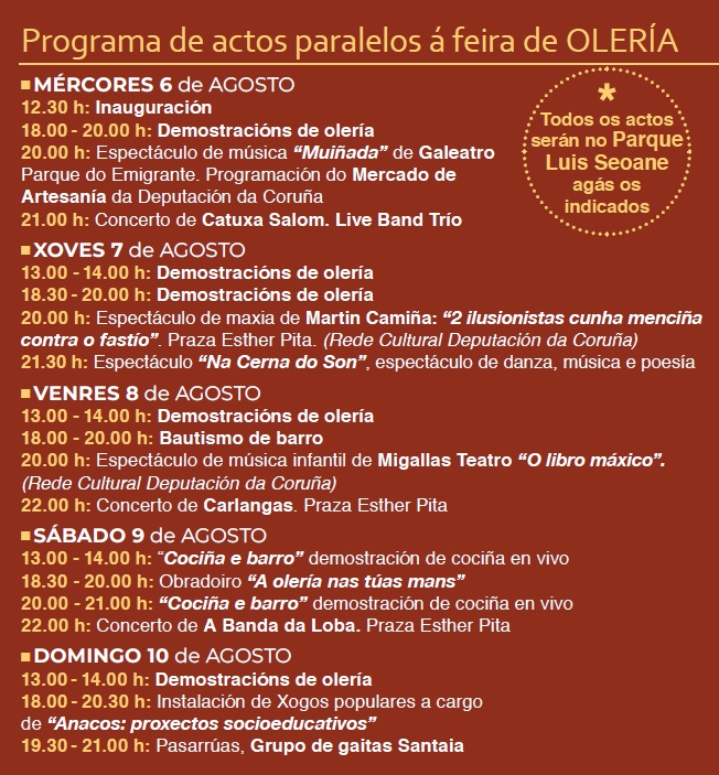 actos paralelos feira 2025