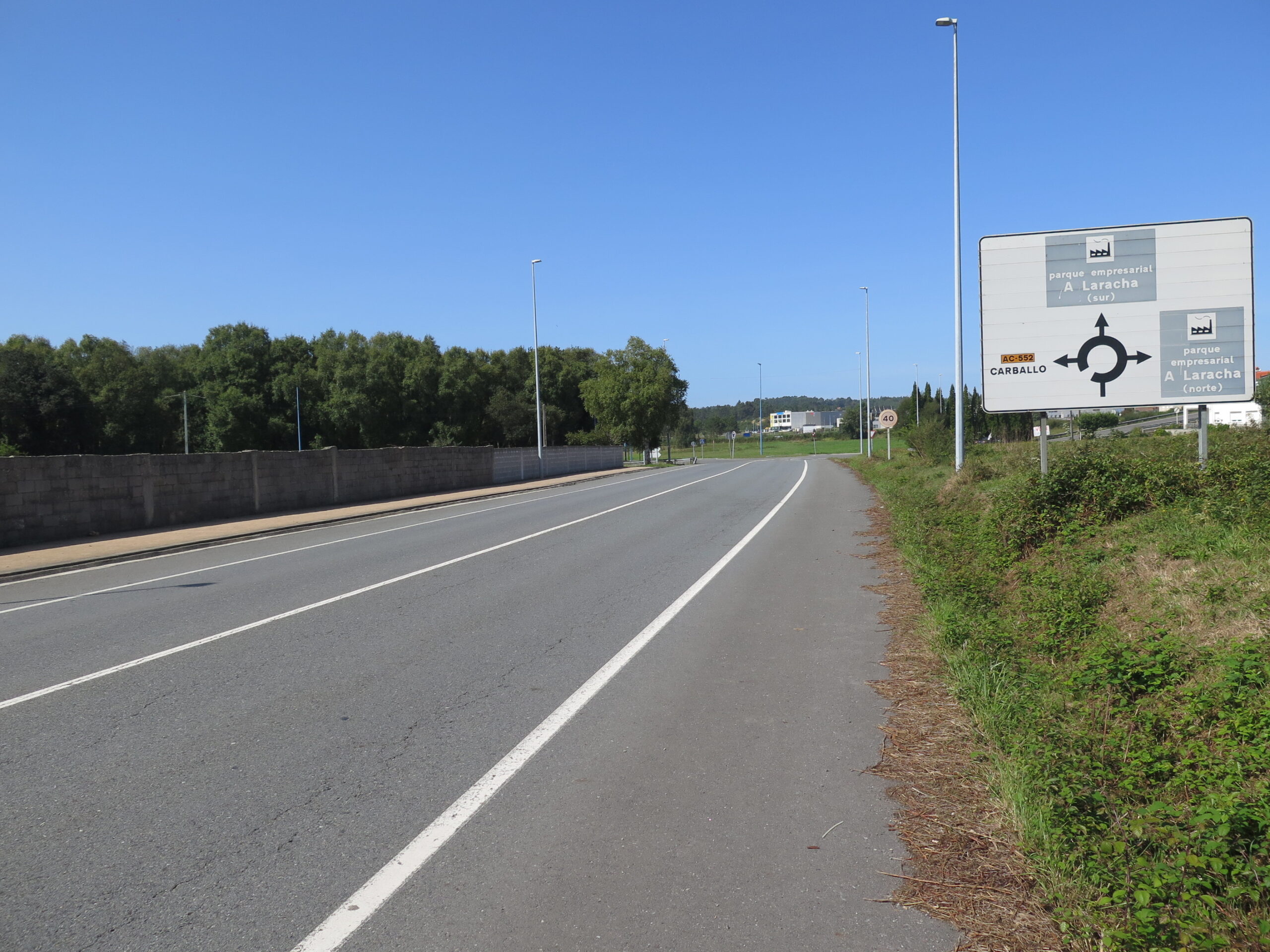 2025.09.17.- Proxecto mellora accesos parque empresarial