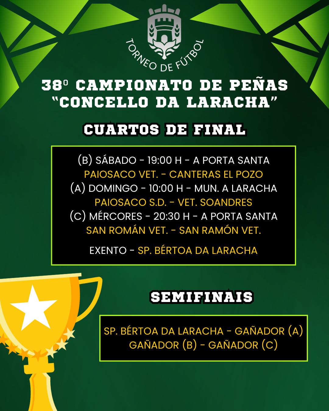 38 Campionato peñas Concello da Laracha