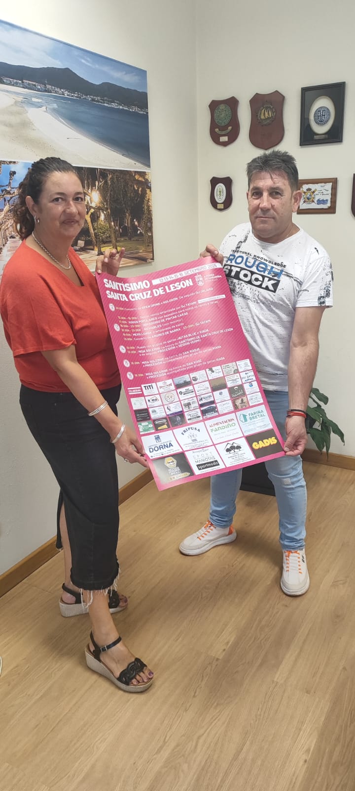 A POBRA – PRESENTACIÓN FESTAS SANTA CRUZ DE LESÓN