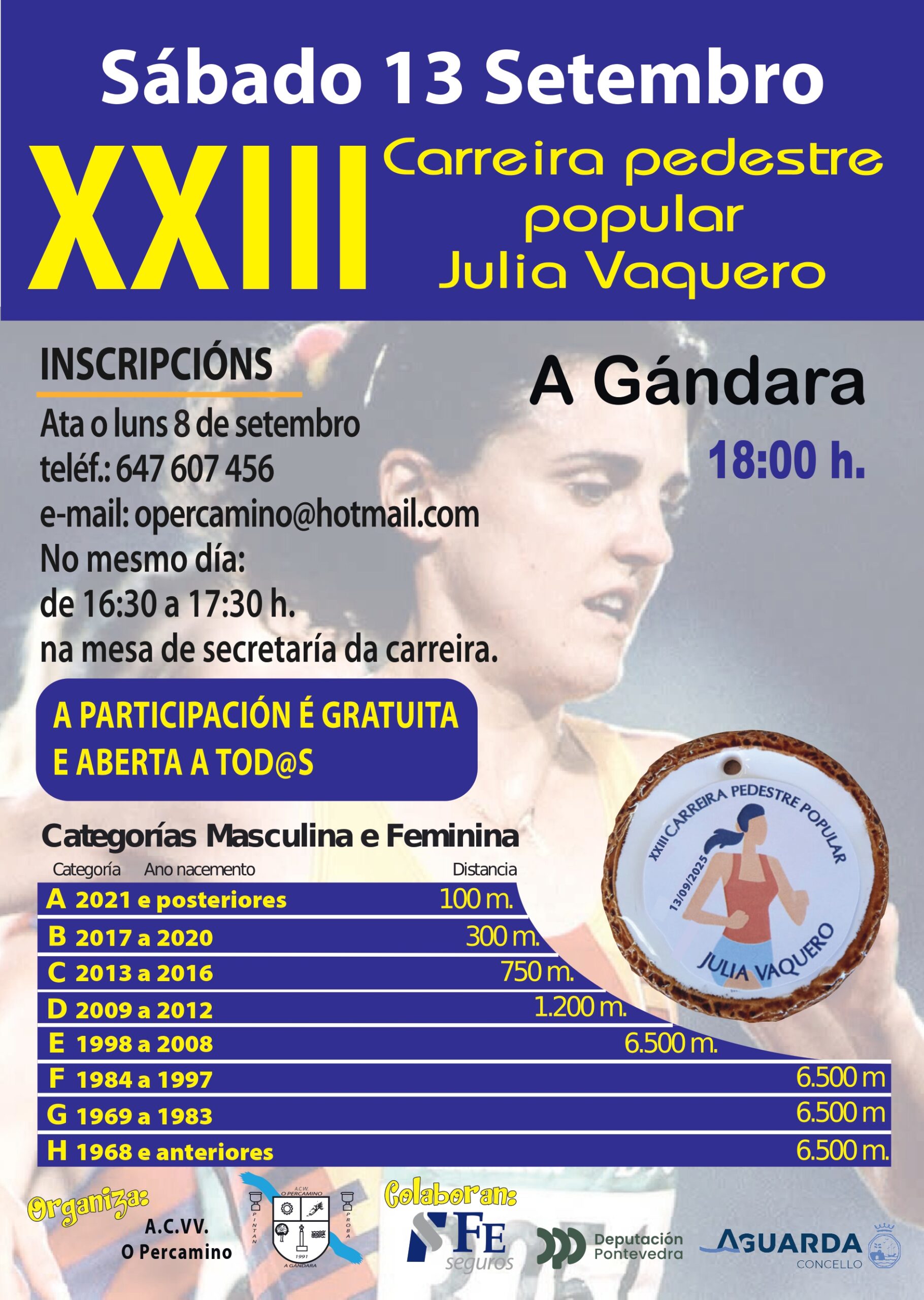 Carrera Julia vaquero