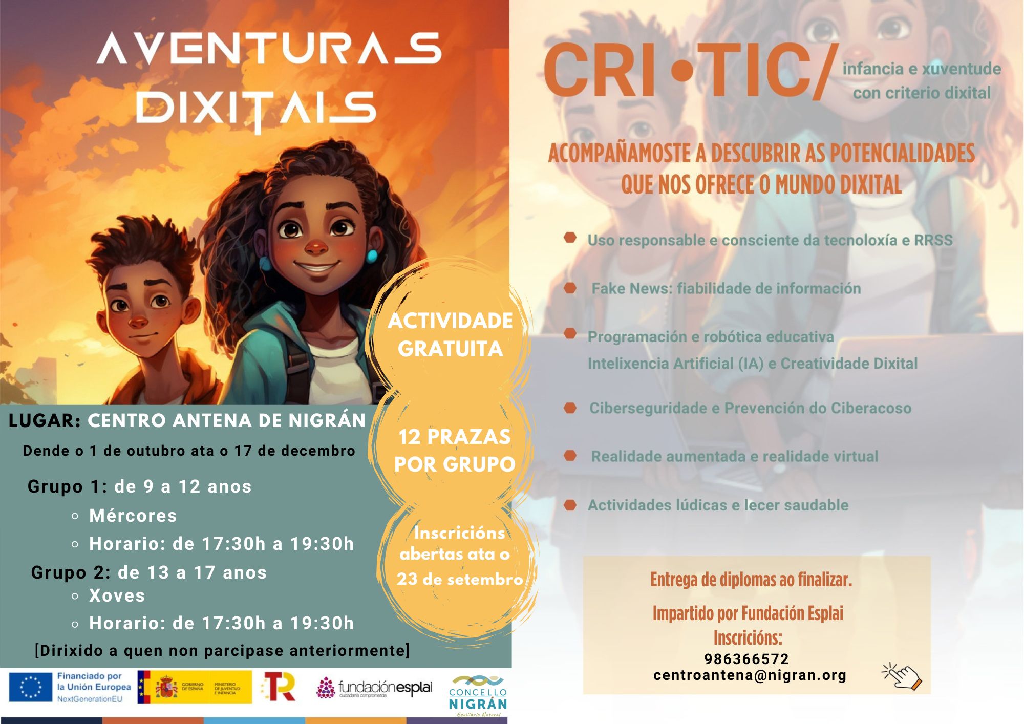 Cartel difusión CRI-TICOK