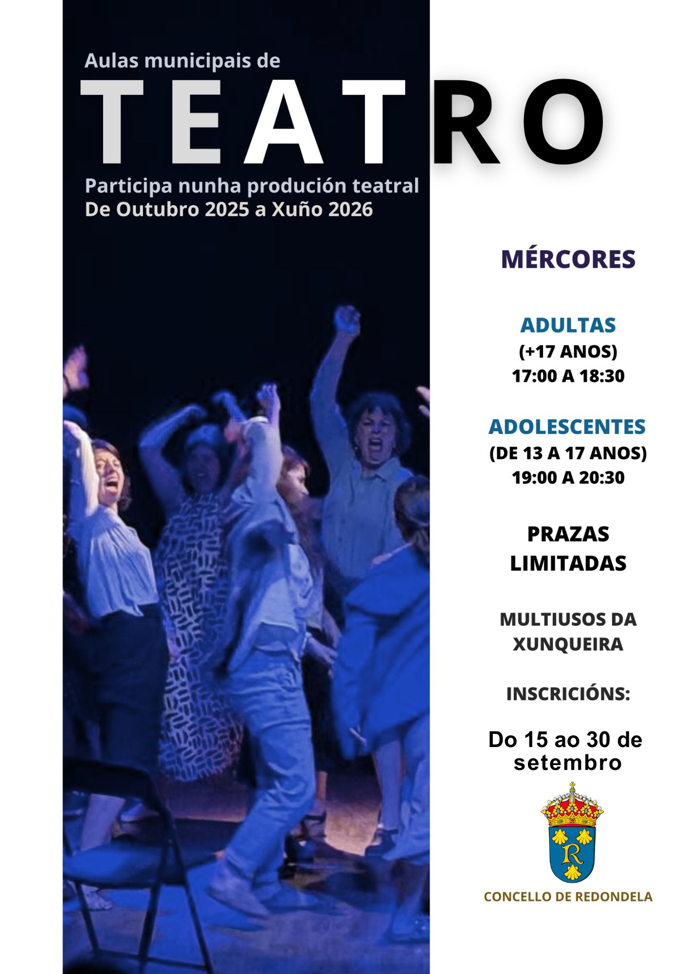Cartel teatro comunitario