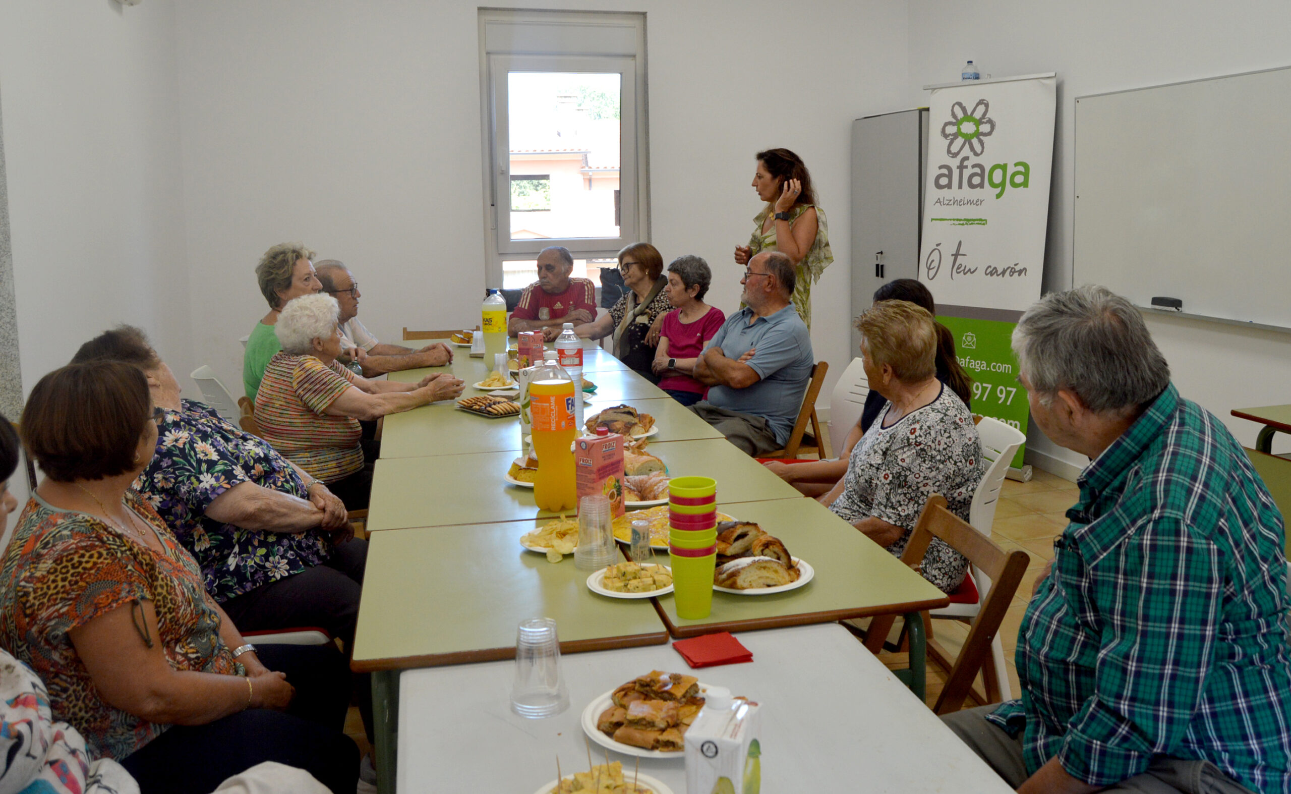 Concello e Afaga continúan co programa de estimulación cognitiva para persoas con Alzheimer e outras demencias