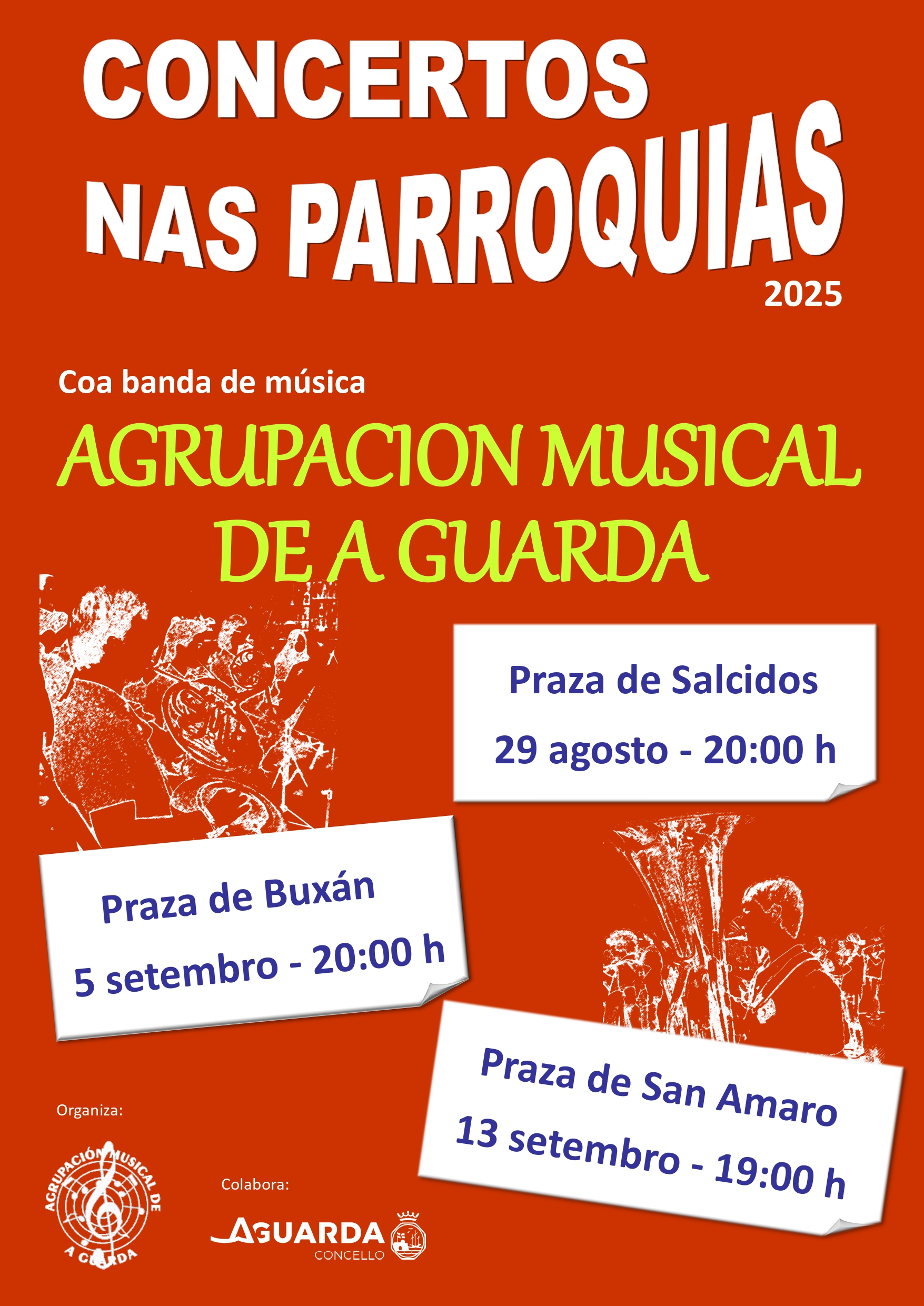Concertos nas parroquias