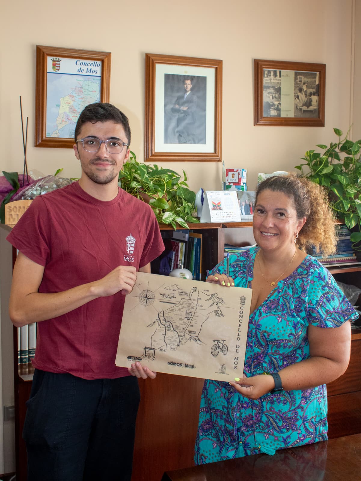 Daniel Jorge Blanco con Julia Loureiro