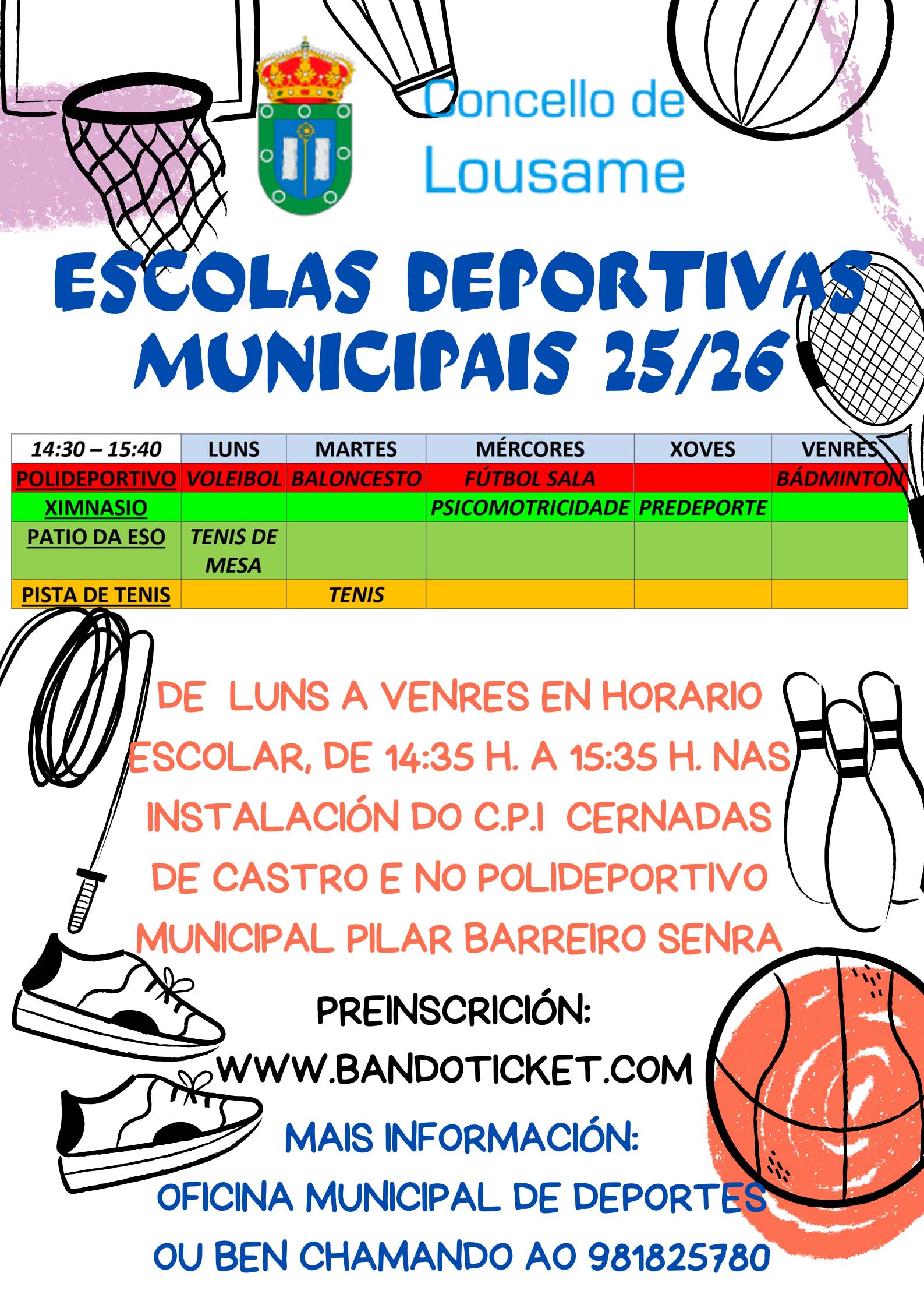 ESCOLAS DEPORTIVAS MUNICIPAIS 23/24   – 1