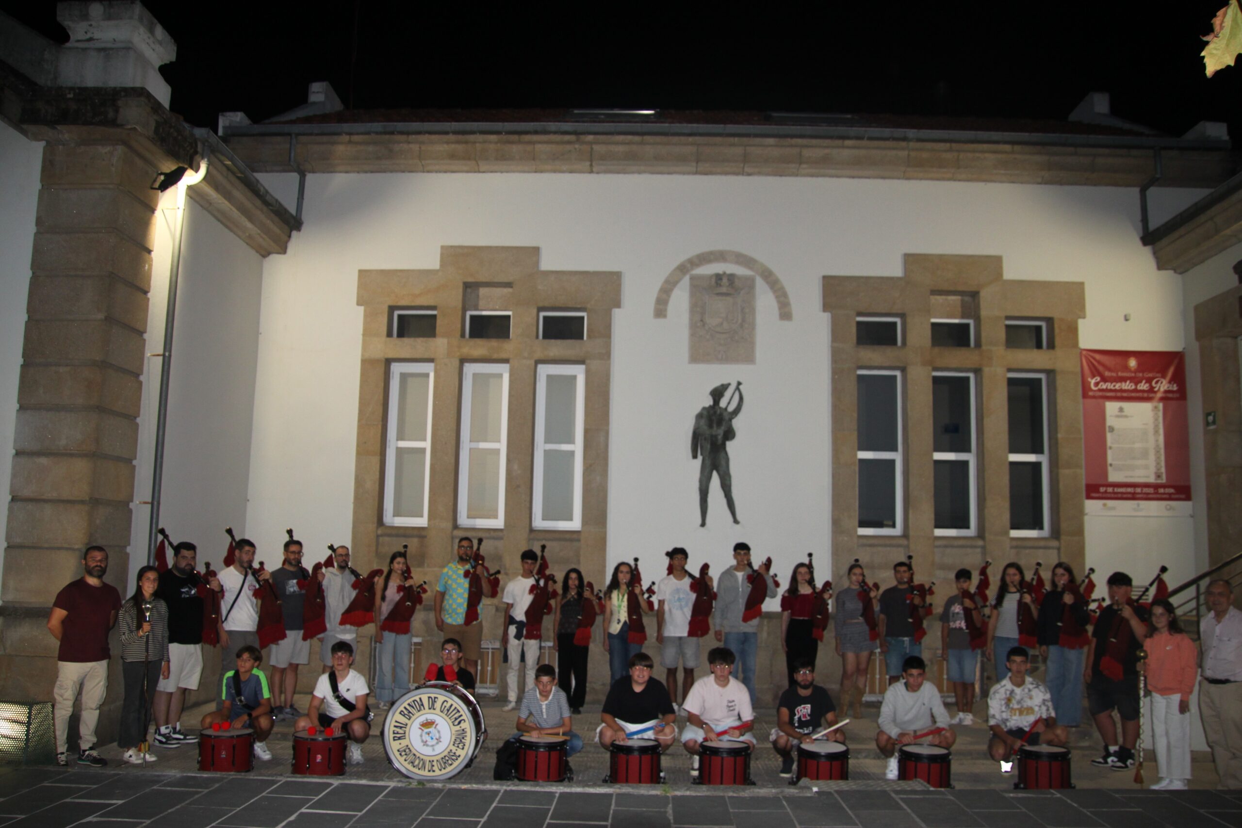 Ensaio Real Banda para Colombia