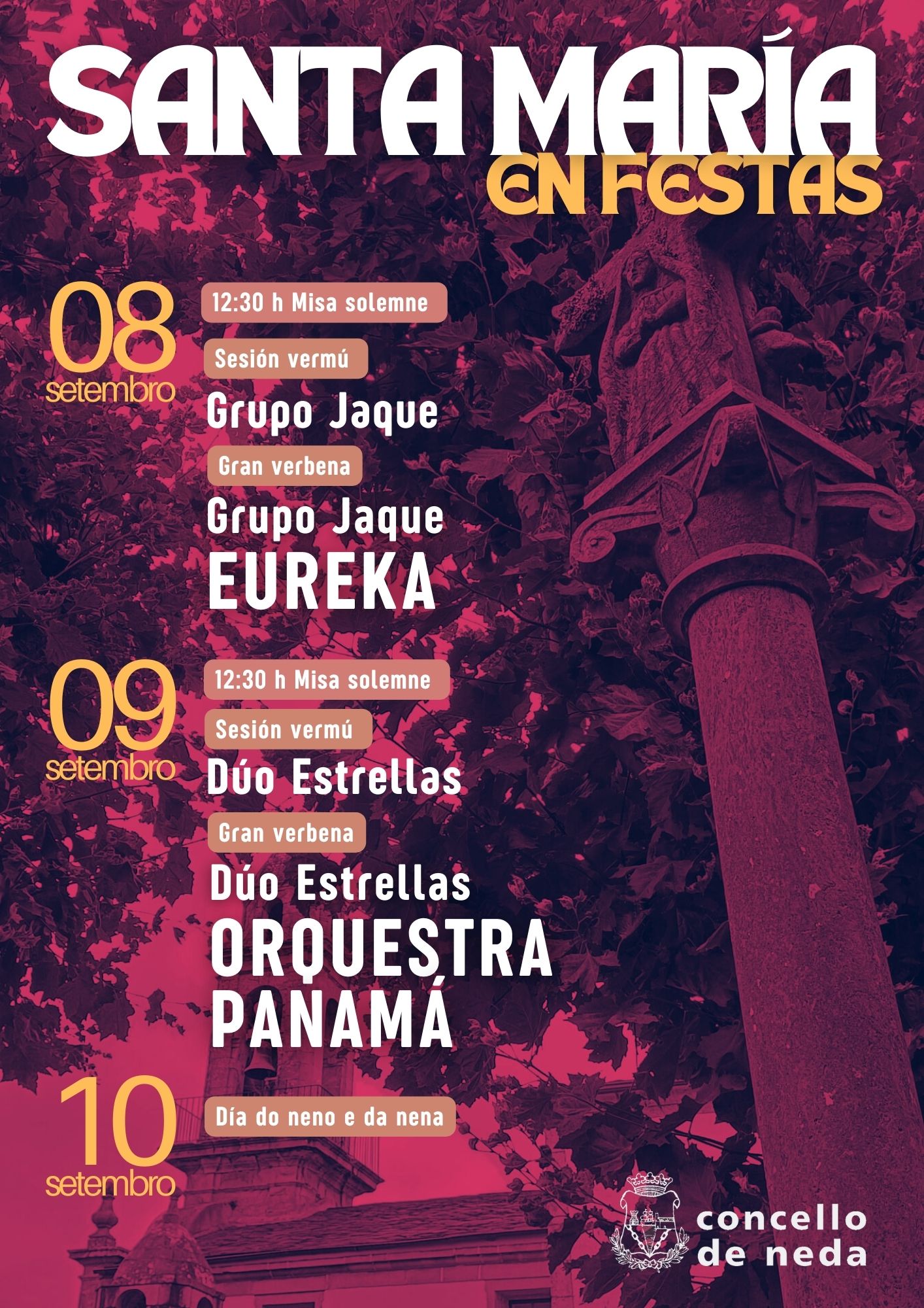 FIESTAS SANTA MARÍA 2025