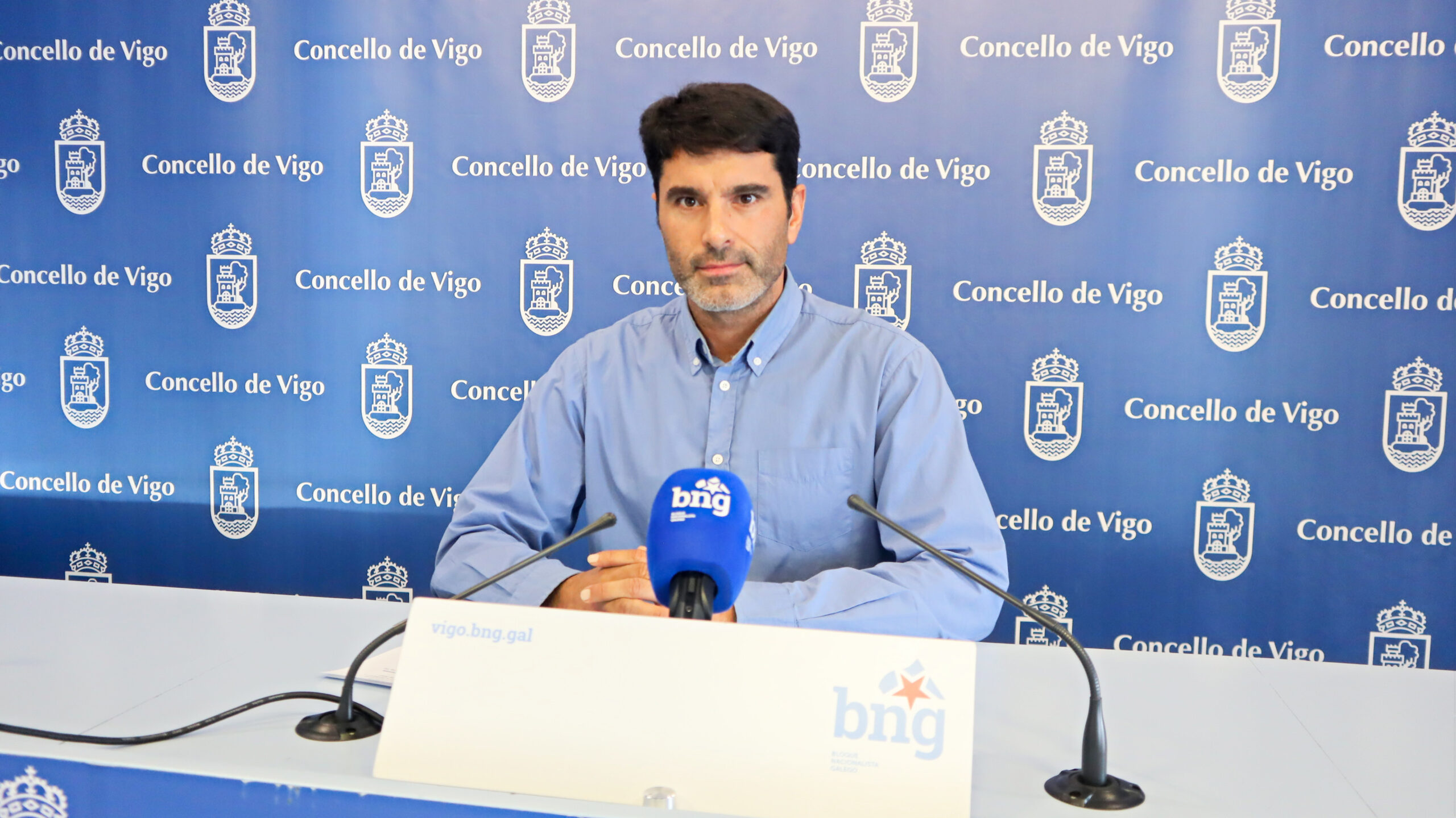 Filipe Abalde, concelleiro do BNG de Vigo