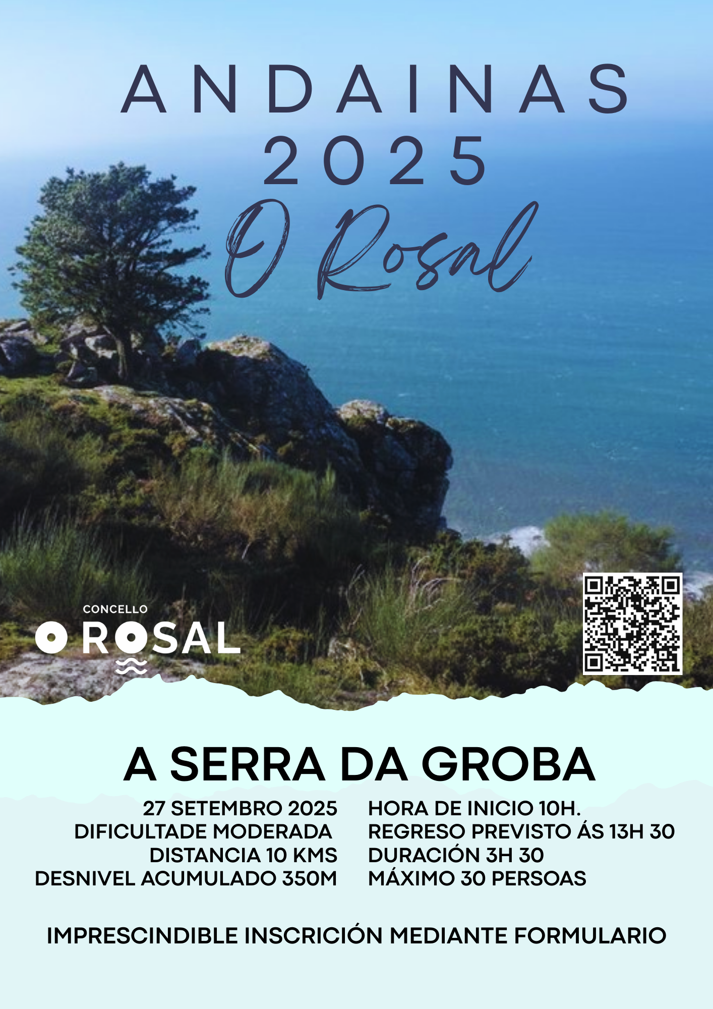 O Rosal descobre a Serra da Groba a peì cunha nova andaina interpretativa