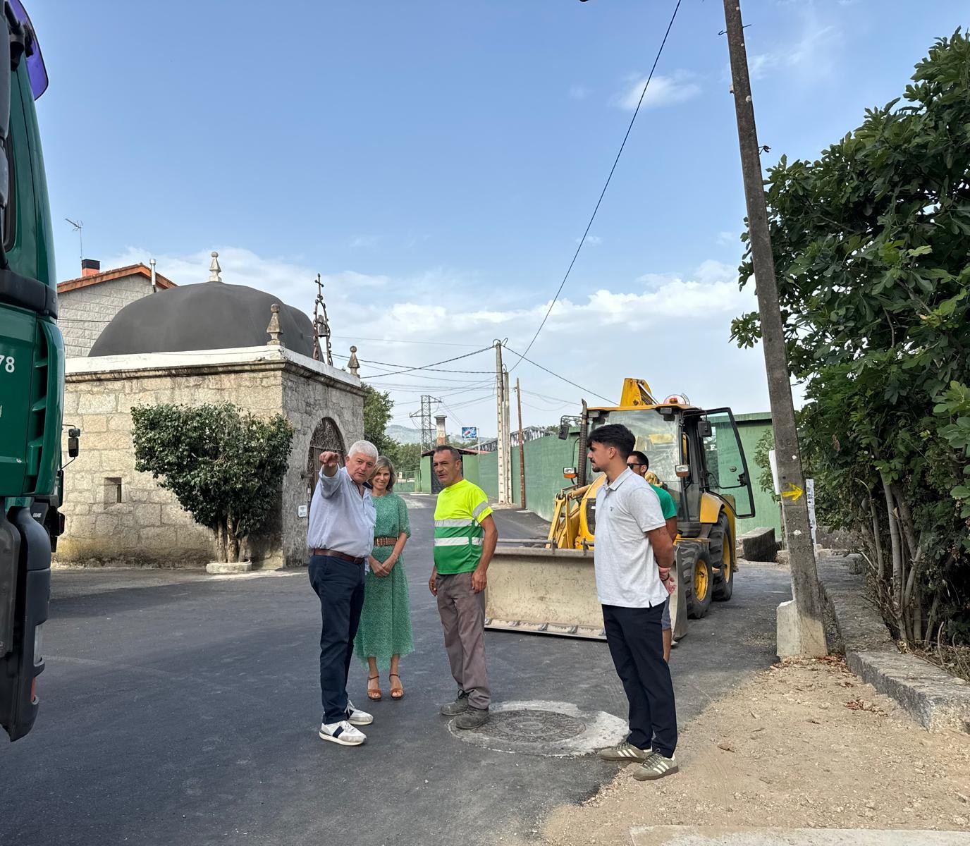 Obras de reposición San Roque