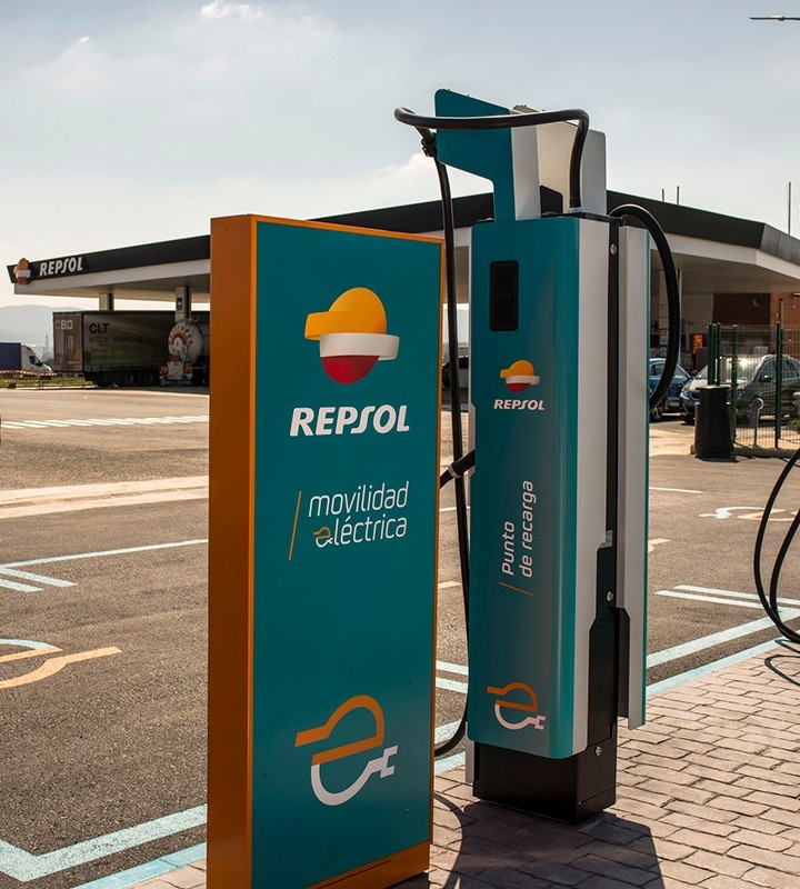 Punto carga Repsol
