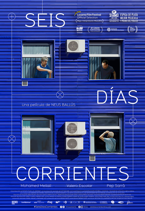 Seis días corrientes_cartel