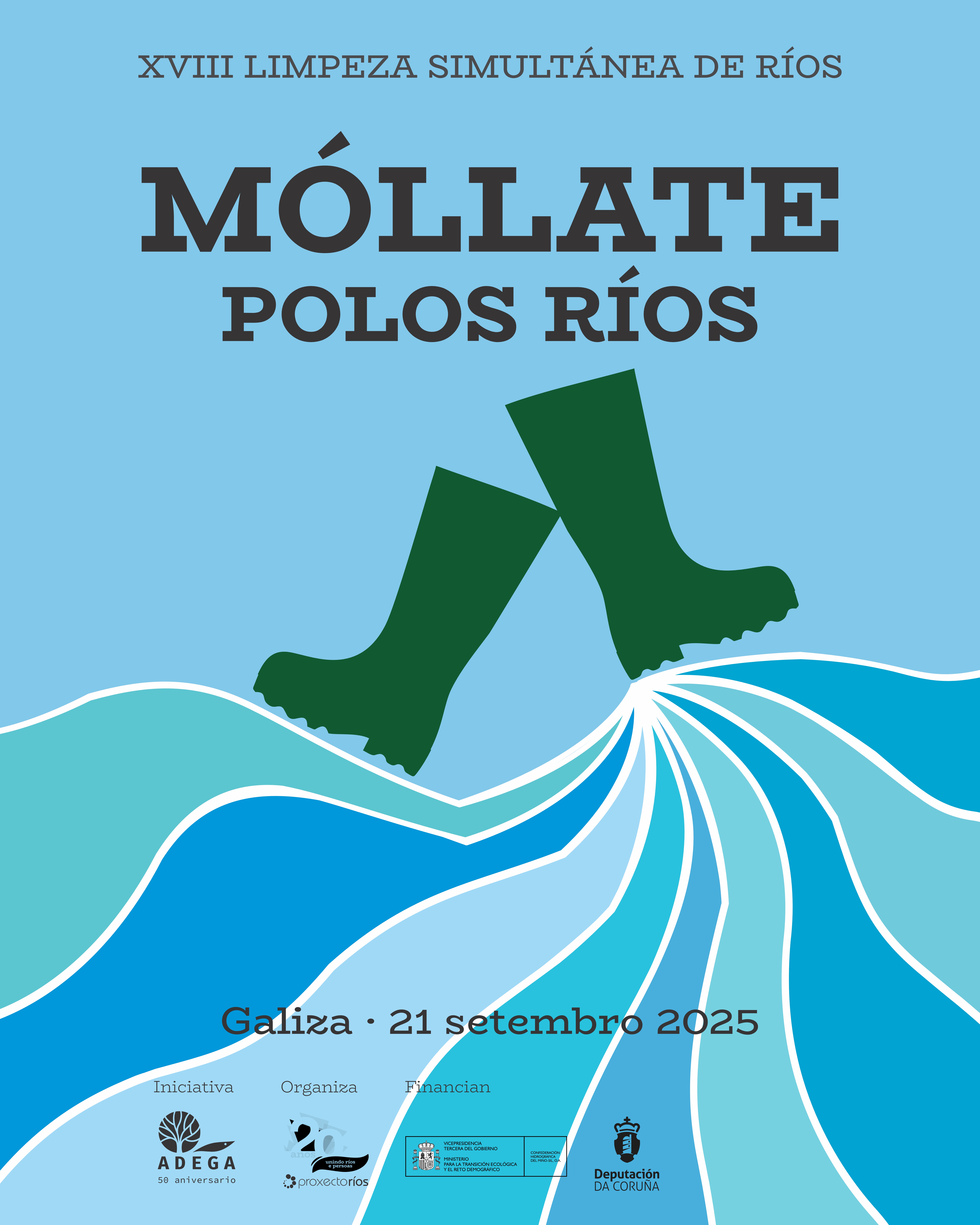 Tomiño móllase polos ríos